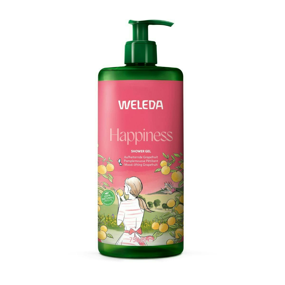 Gel De Ducha Happiness Weleda 750Ml Gel De Ducha Happiness Weleda 750Ml 0