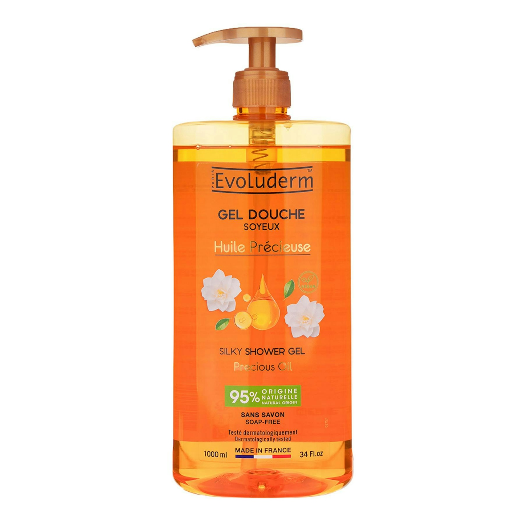 Gel De Duche Huile Précieuse Evoluderm 500Ml Gel De Duche Huile Précieuse Evoluderm 500Ml 0