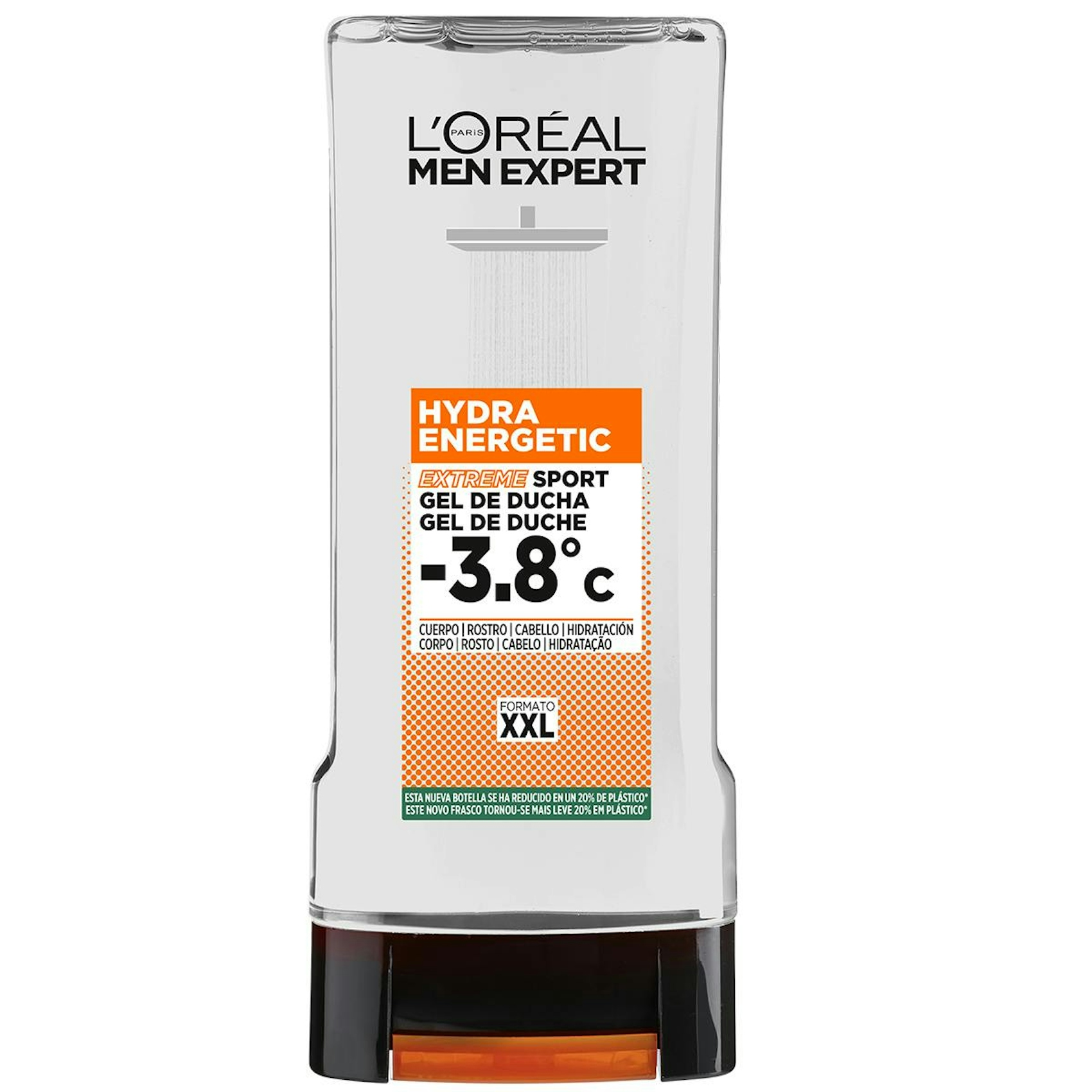 Gel De Ducha Hydra Energetic Extreme Sport L'Oréal Men Expert 400Ml 0