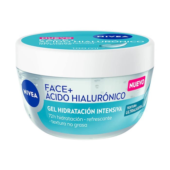 Gel Hidratante Face+ Ácido Hialurónico Nivea 100Ml