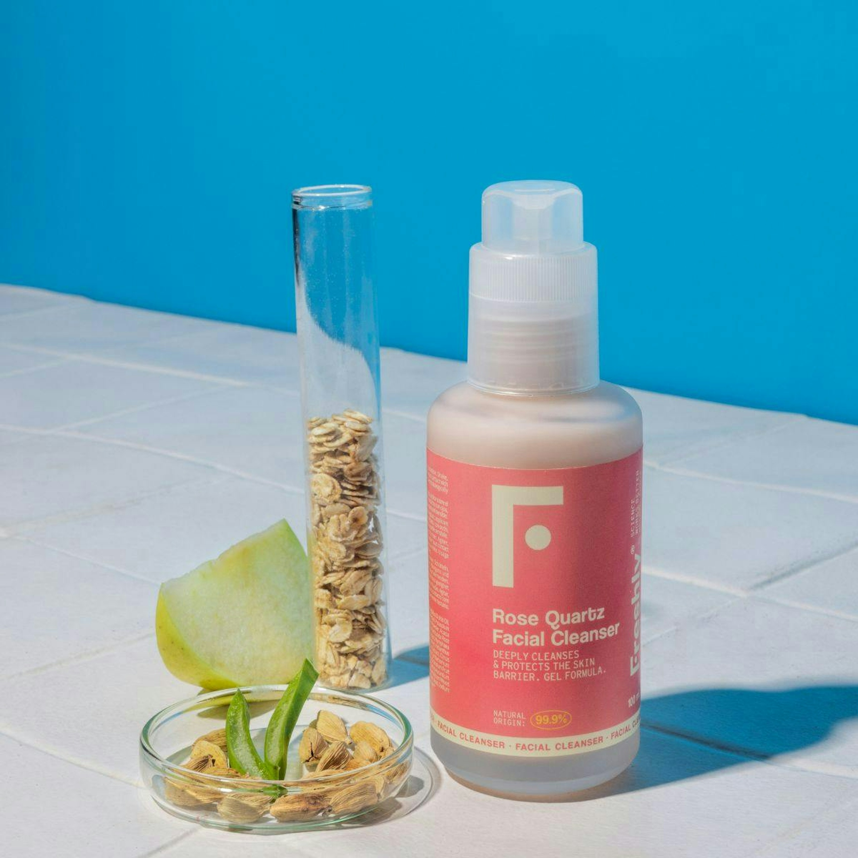 Gel Limpiador Facial Rose Quartz Freshly Cosmetics 100Ml