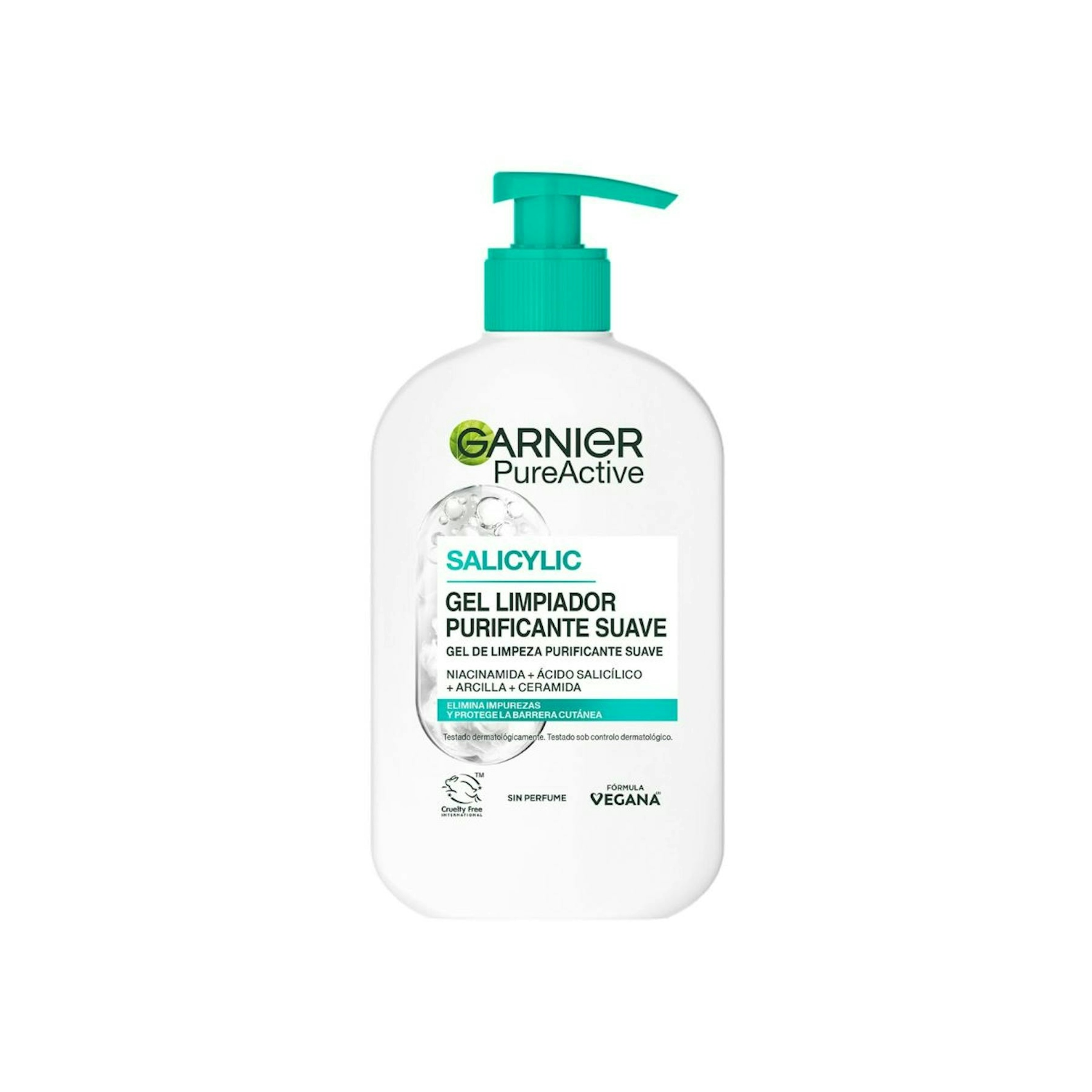 Gel De Limpeza Salicylic Purificante Suave Garnier 250Ml Gel De Limpeza Salicylic Purificante Suave Garnier 250Ml 0