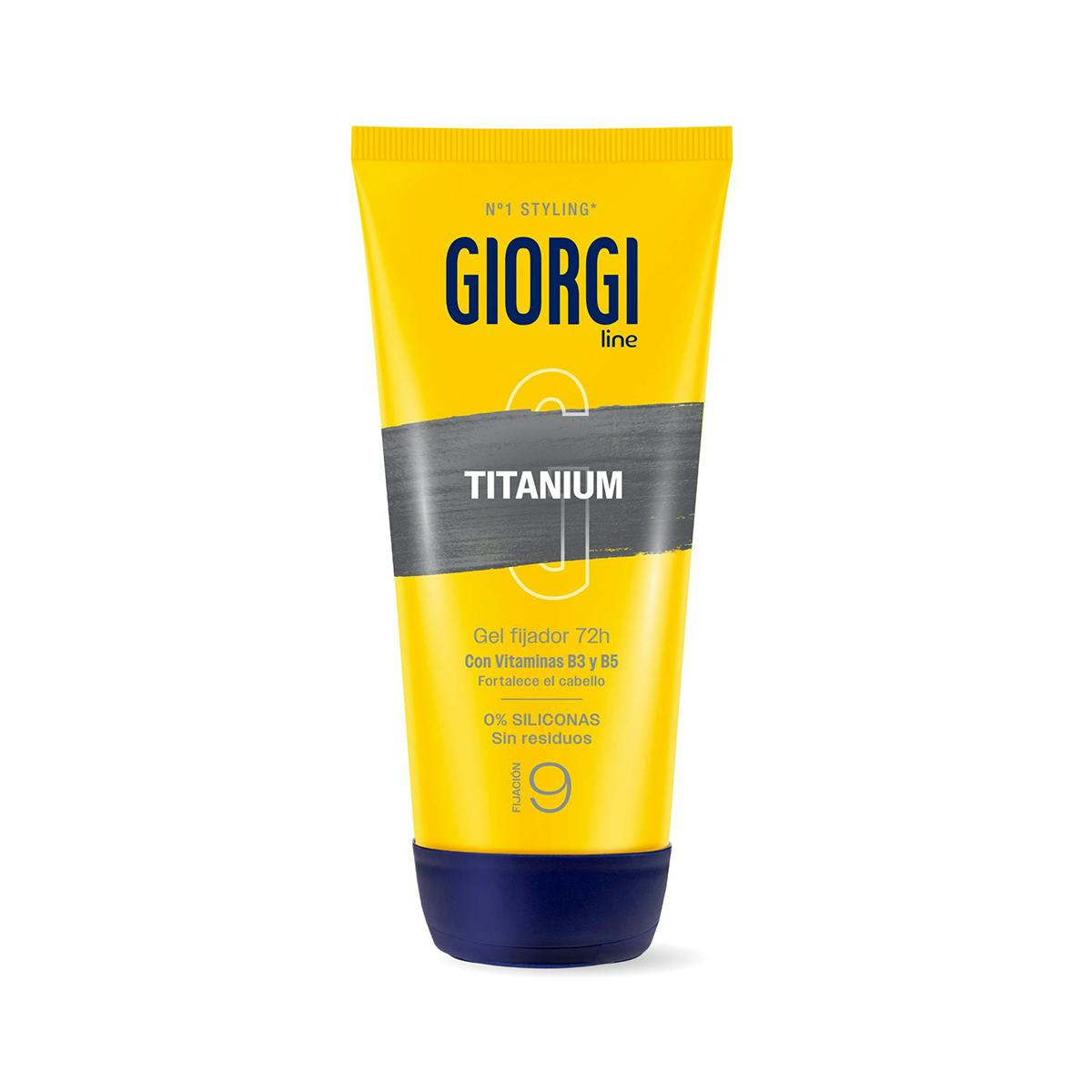 Imagen de Gel Fijador Giorgi Line Absolut Titanium Indestructible 170Ml