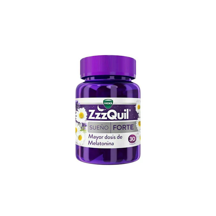 Gominolas ZzzQuil Natura Melatonina Forte 30 Uds