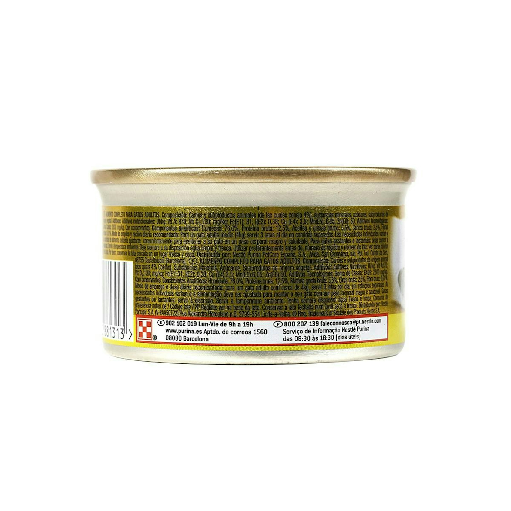 Comida Húmeda Gatos Terrine Conejo Gourmet Gold 85G