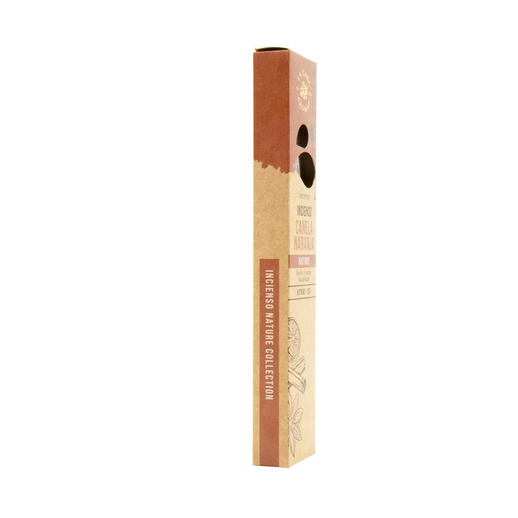 Incienso Nature Canela Naranja La Casa De Aromas 25 Gr