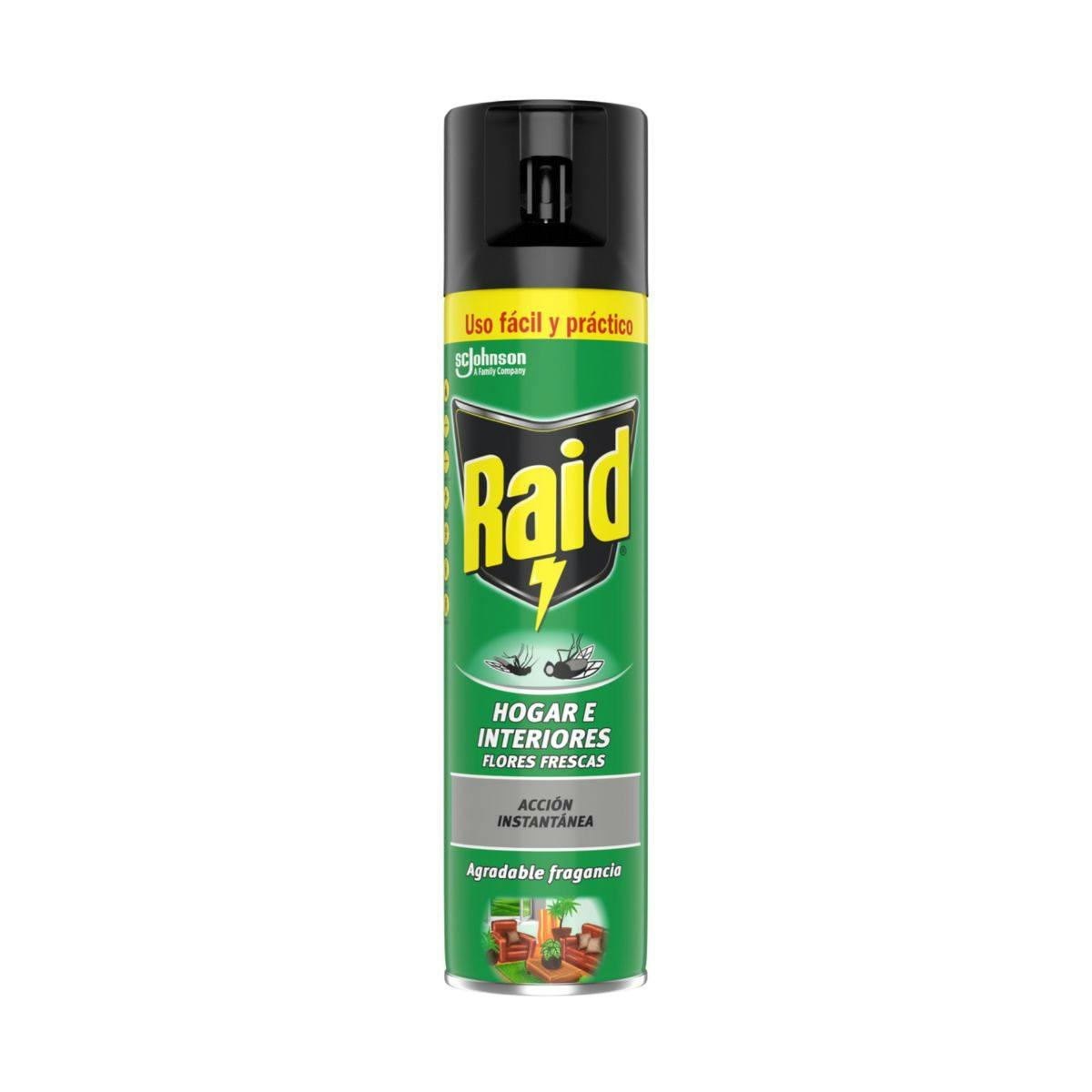 Imagen de Insecticida Hogar E Interiores Flores Frescas Raid 400Ml