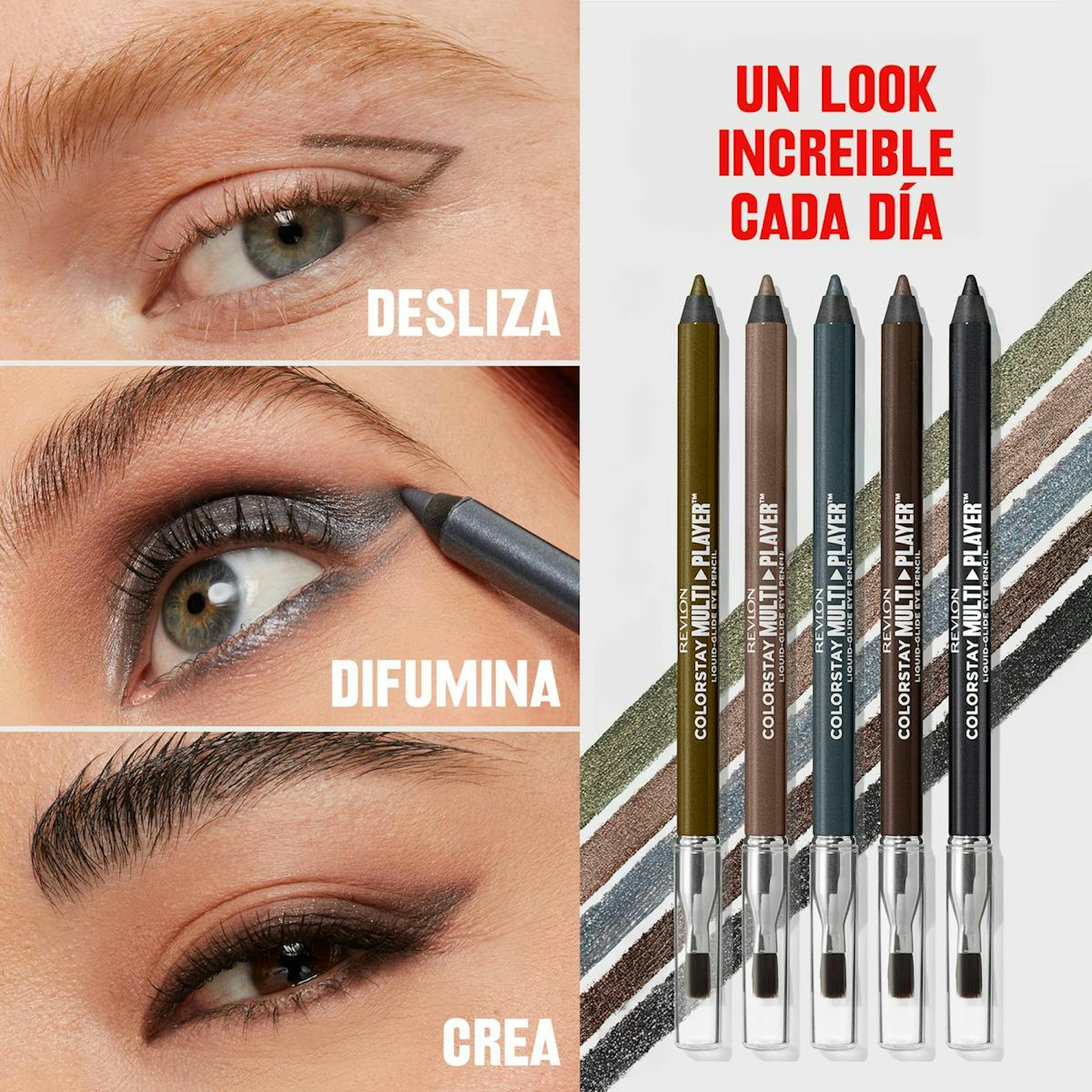 Lápiz De Ojos Multiplayer Liquid-Glide Revlon