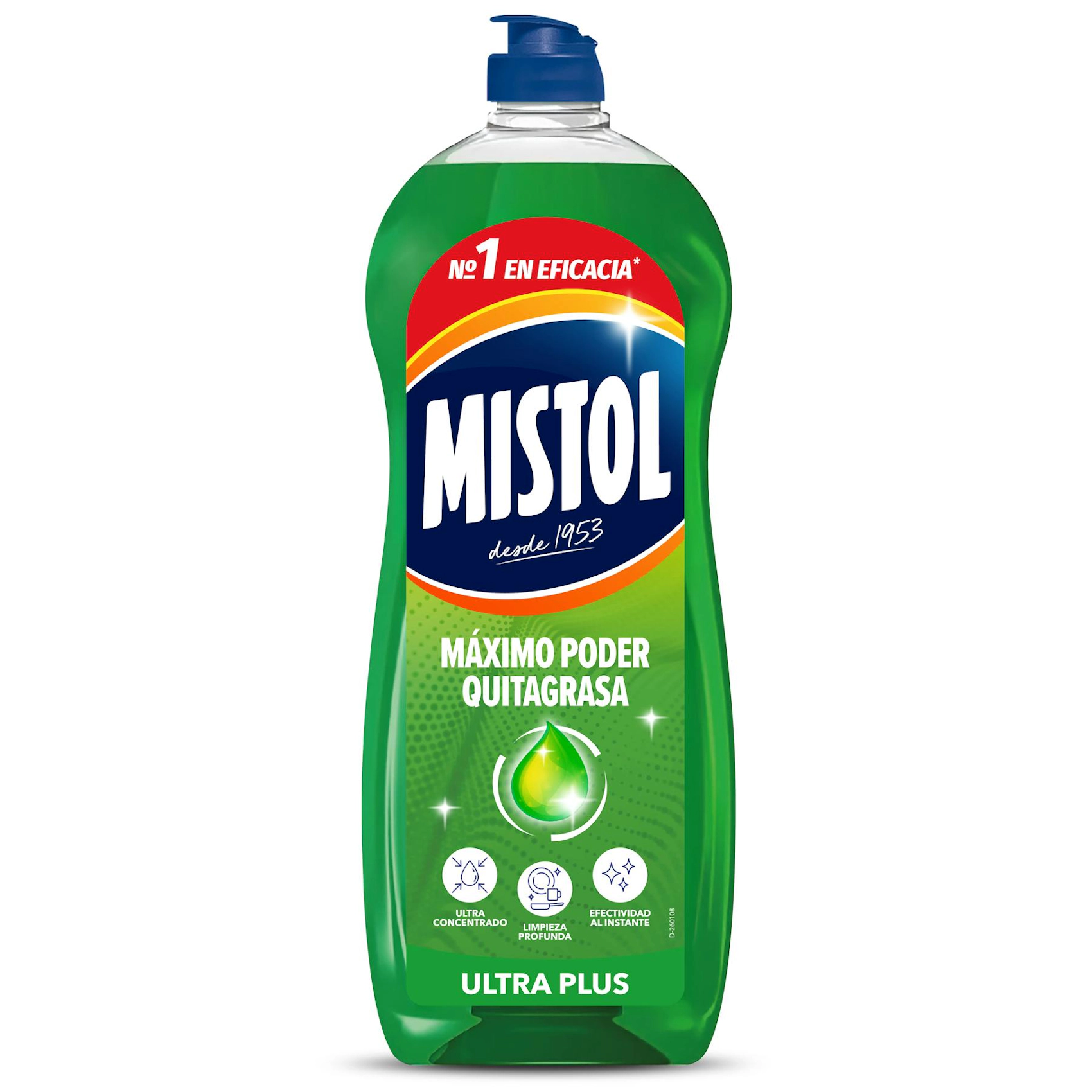 Lavavajillas Ultra Plus Mistol 650Ml 0