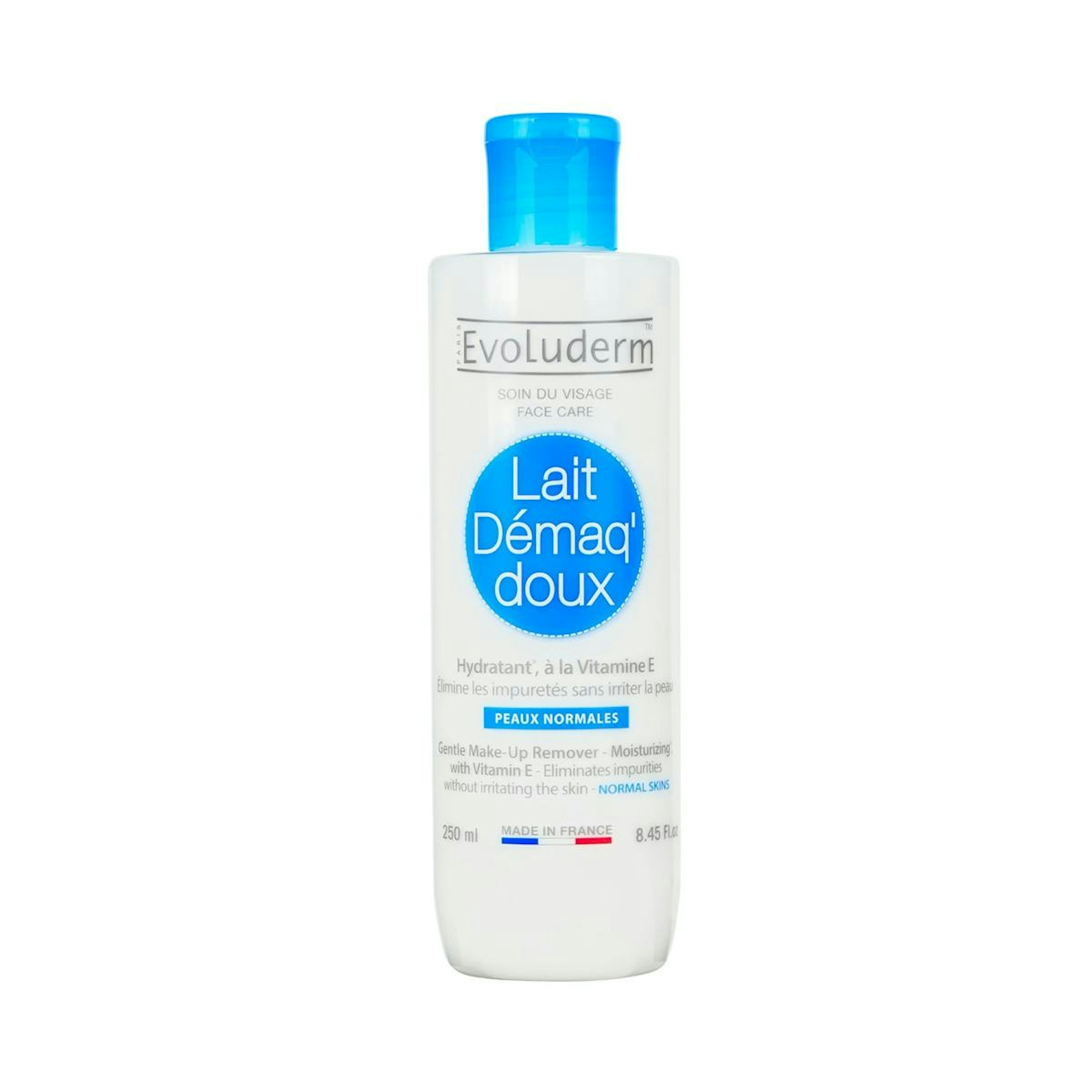 Leche Limpiadora Hidratante Piel Normal Evoluderm 250 Ml