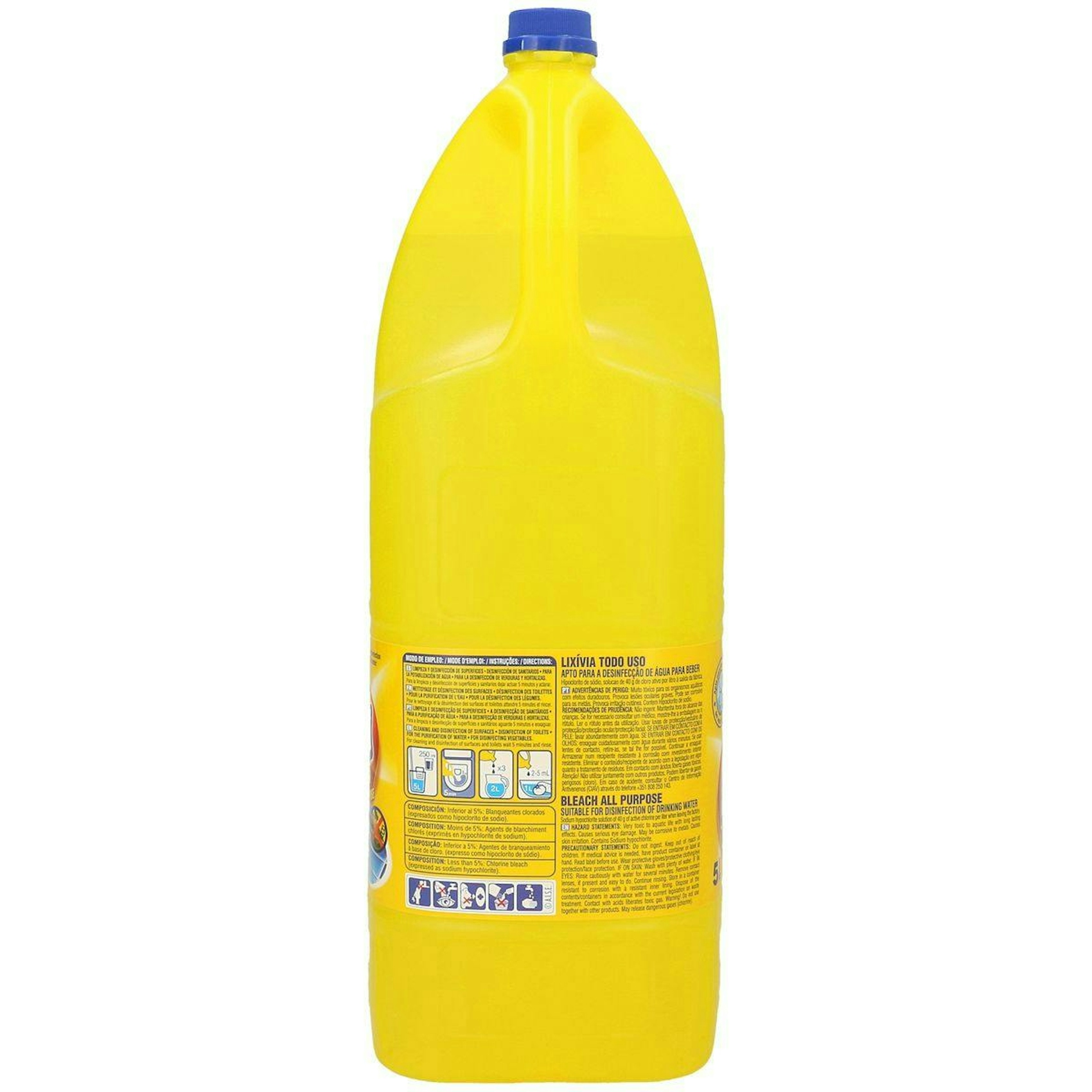 Lejía Cloromax Botella 5 Lt
