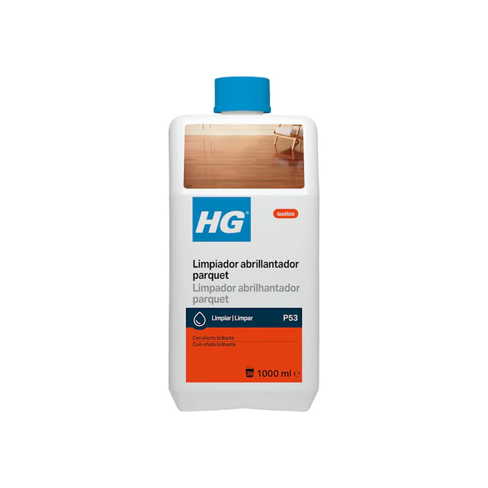 Limpiador Abrillantador Parquet HG 1Lt