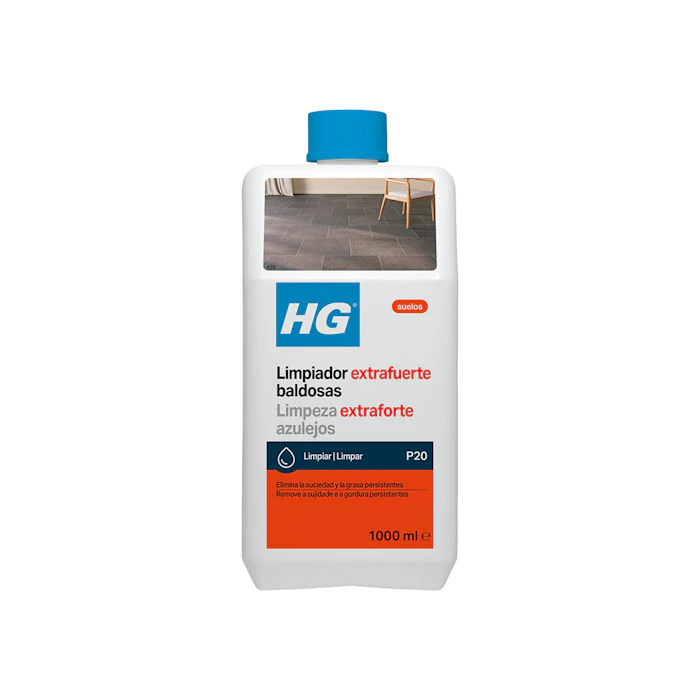 Limpiador Extrafuerte Baldosas HG 1Lt