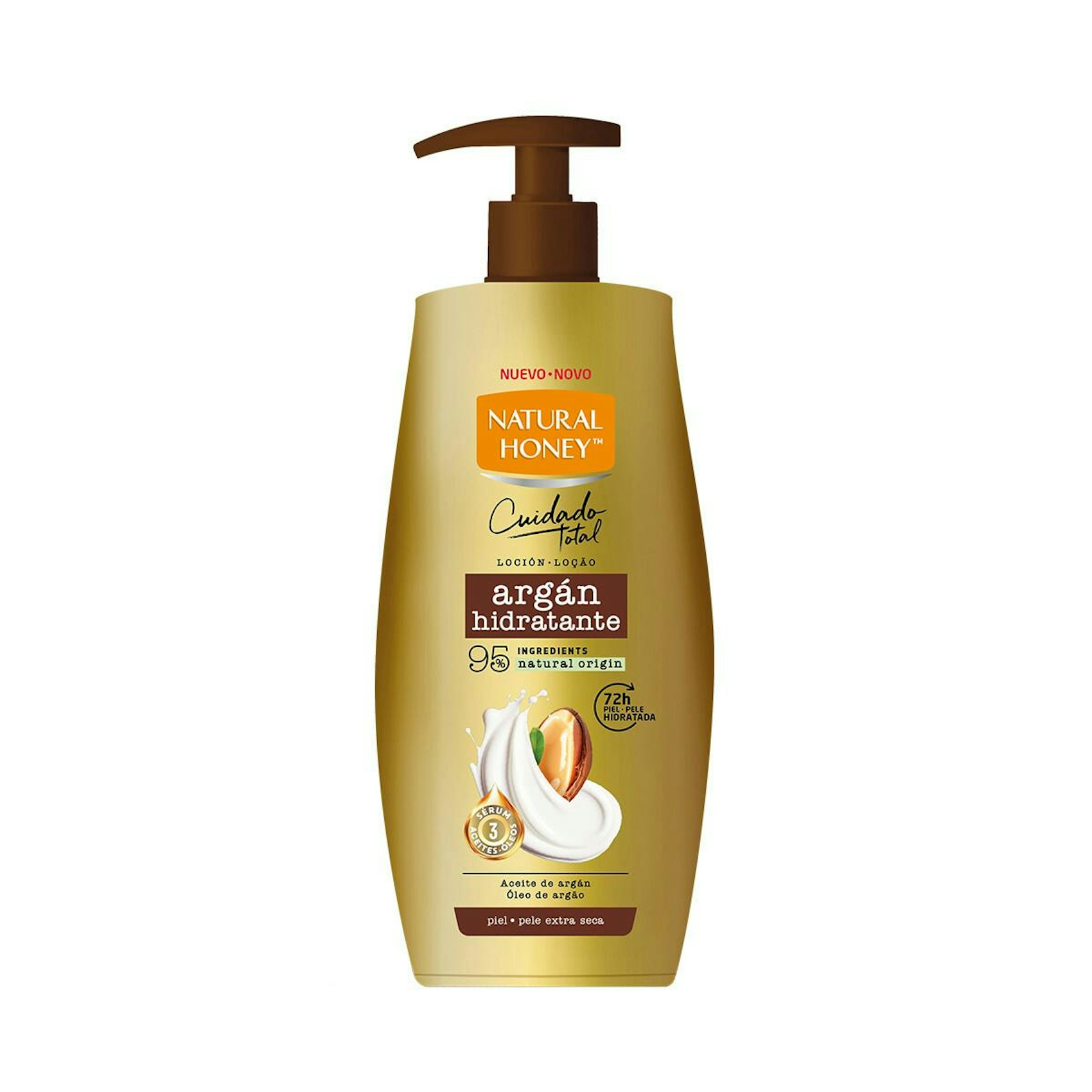 Loción Corporal Argán Natural Honey 600Ml 0