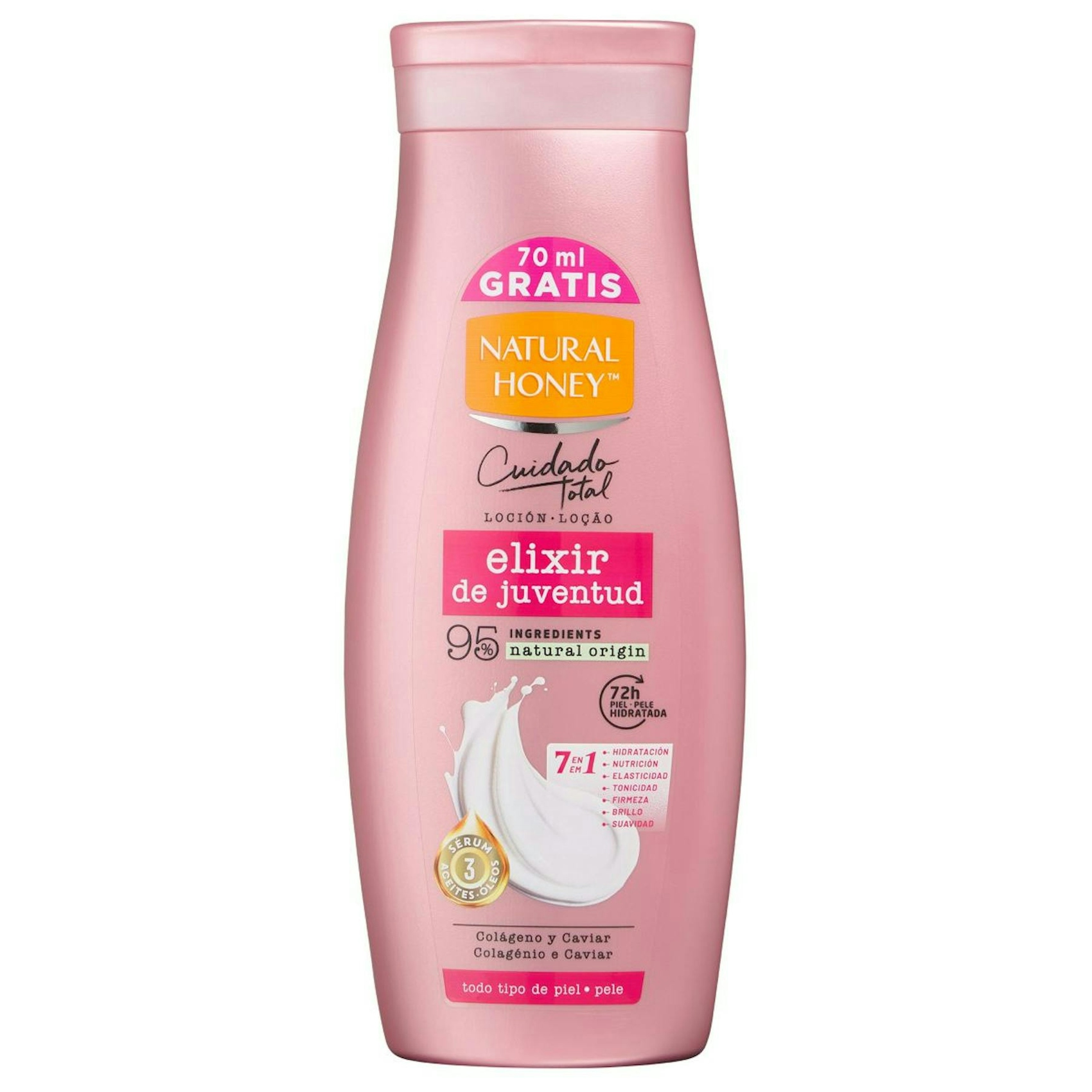 Loção Corporal Elixir De Juventude Natural Honey 330Ml Loção Corporal Elixir De Juventude Natural Honey 330Ml 0