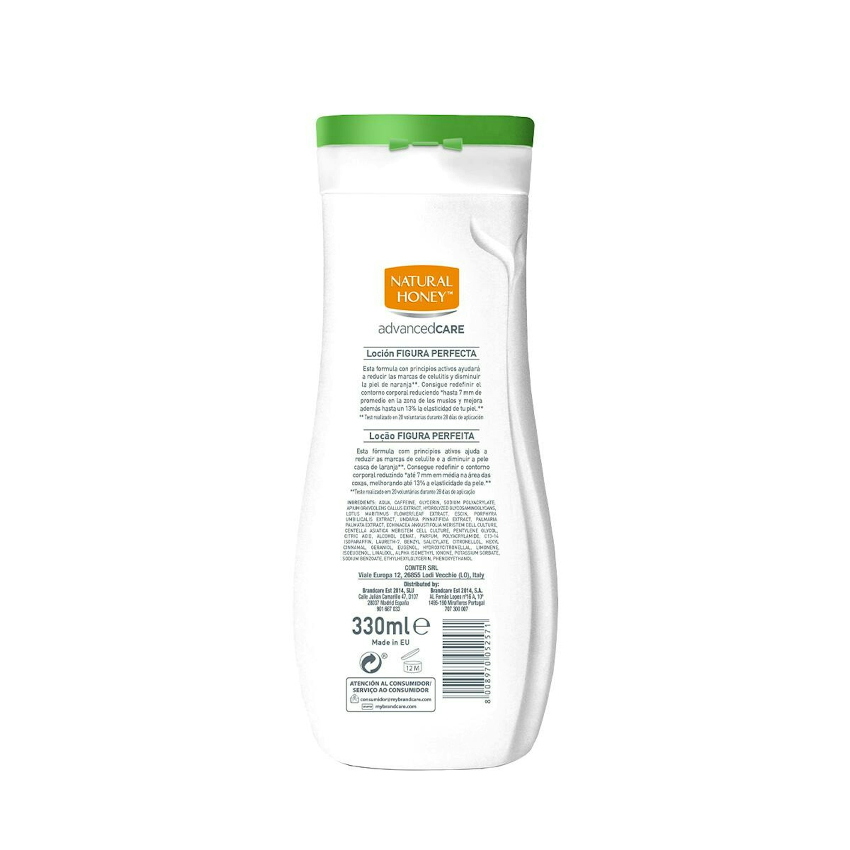 Loción Corporal Figura Perfecta Anticelulitis Natural Honey 330Ml