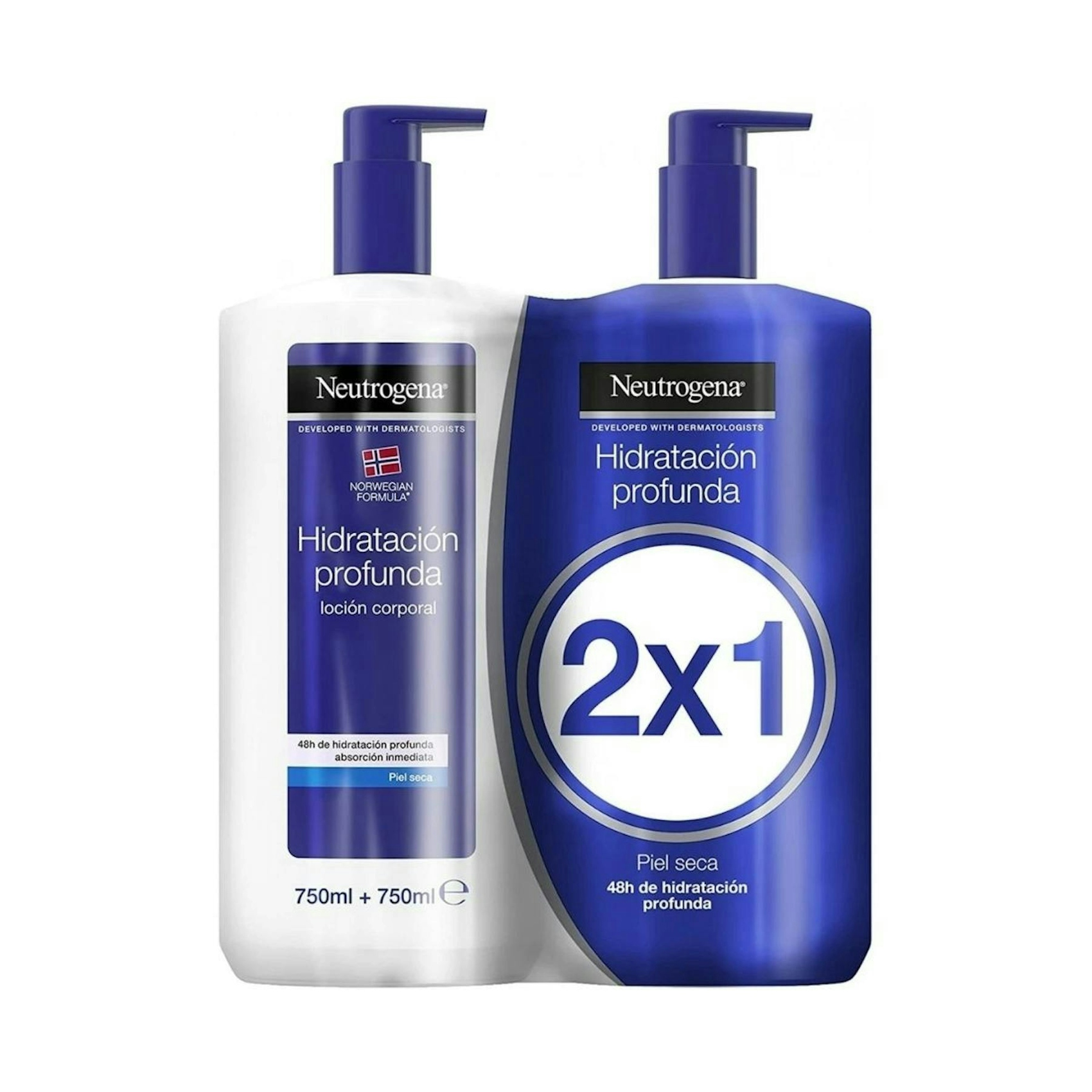 Loción Corporal Hidratación Profunda Neutrogena 2x750Ml 0