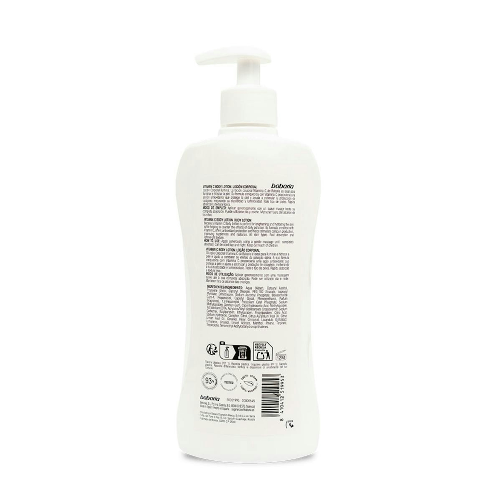 Loción Corporal Vitamina C Babaria 400Ml