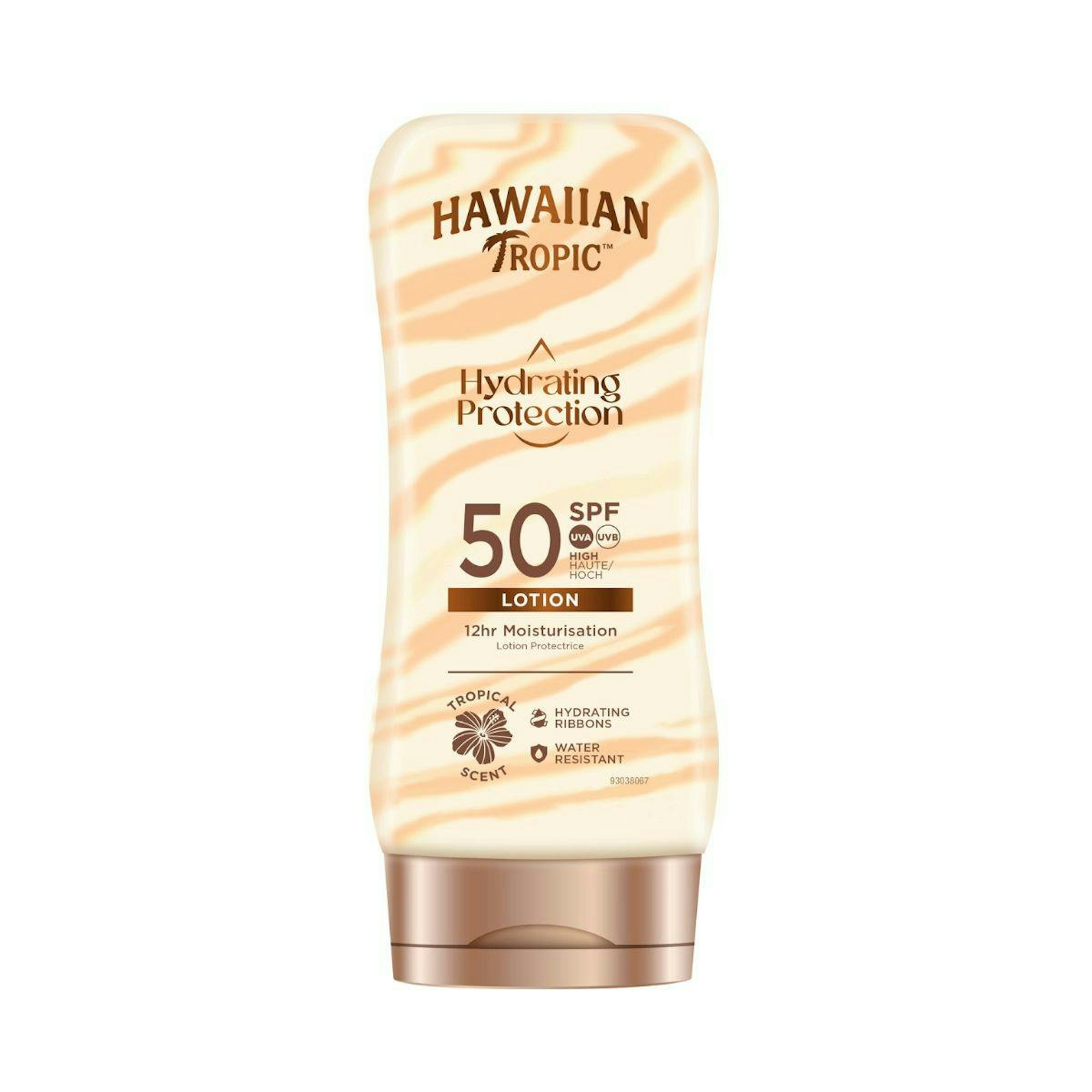 Loción Solar Hydrating Protection SPF 50 Hawaiian Tropic 180Ml 0