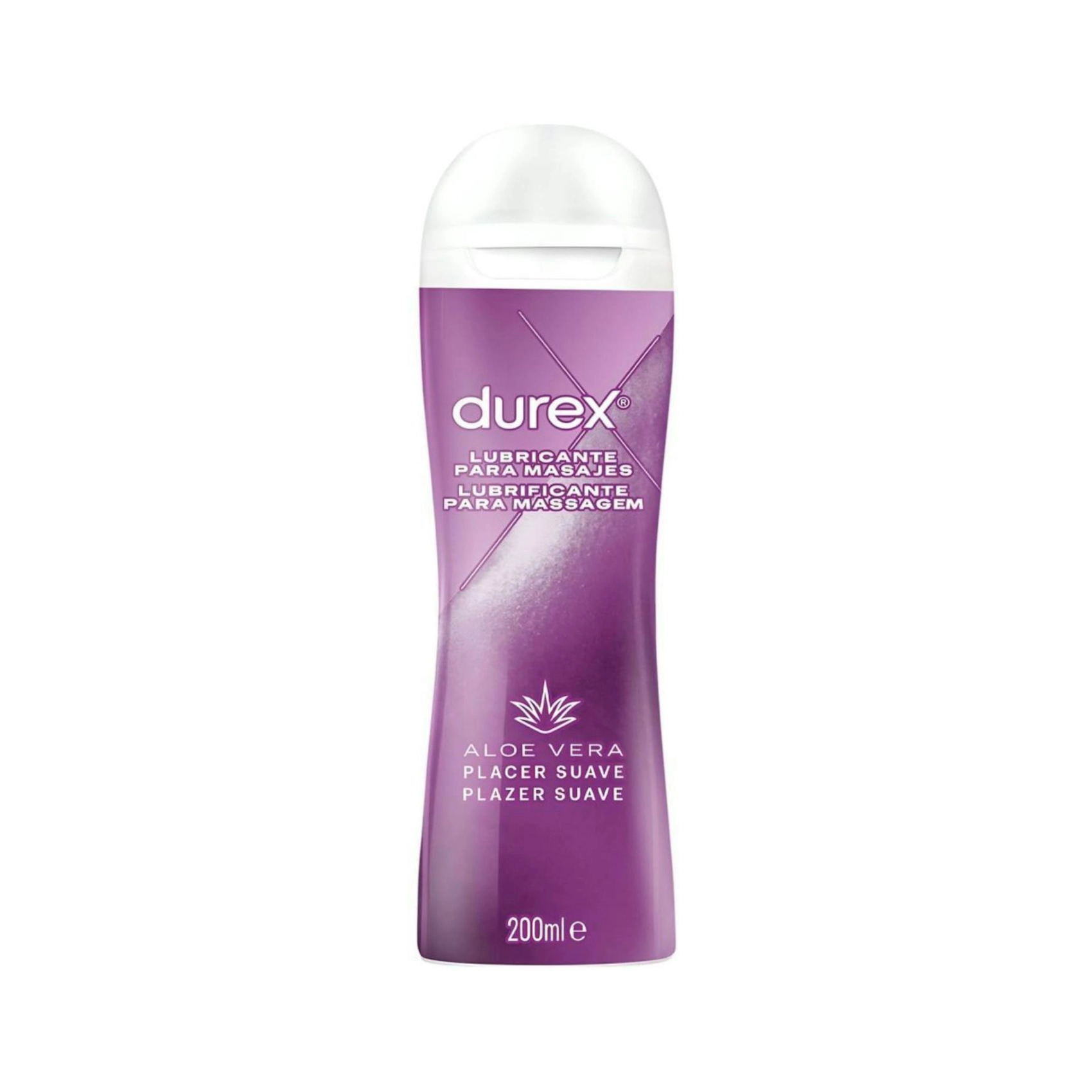 Lubricante Íntimo 2 En 1 Aloe Vera Durex 200Ml 0