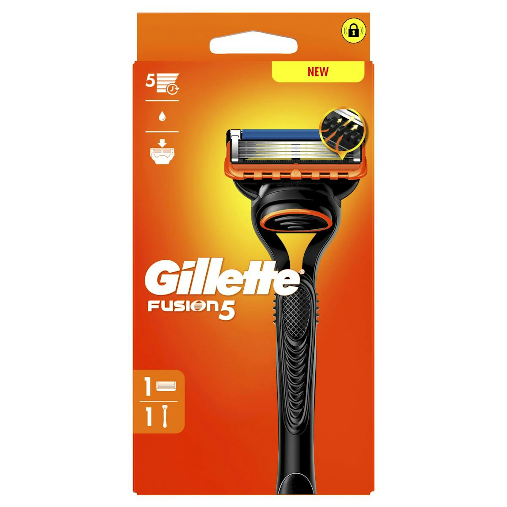 Máquina De Afeitar Fusion 5 Gillette 0