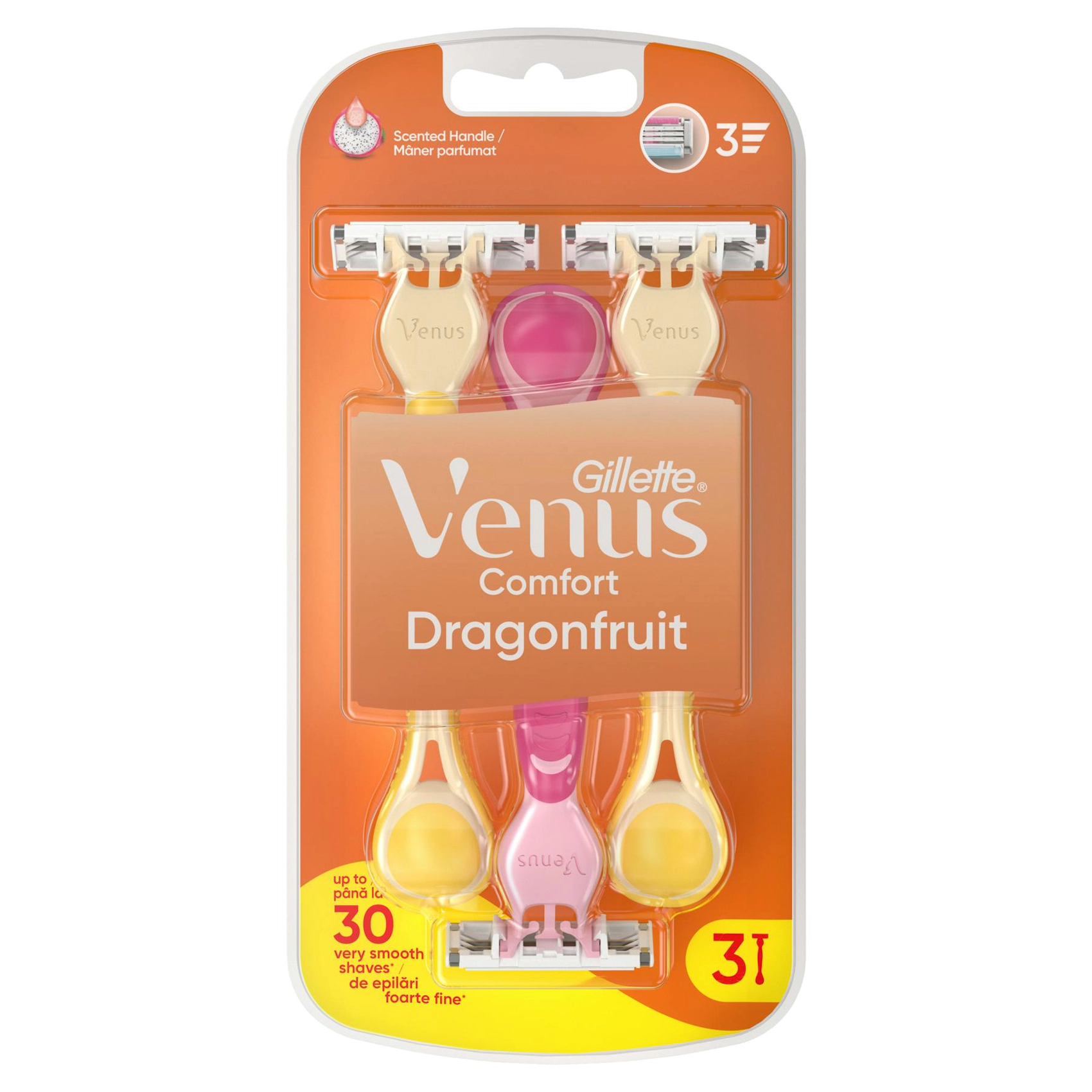 Maquinilla Desechable Dragonfruit Venus 3 Uds Maquinilla Desechable Dragonfruit Venus 3 Uds 0