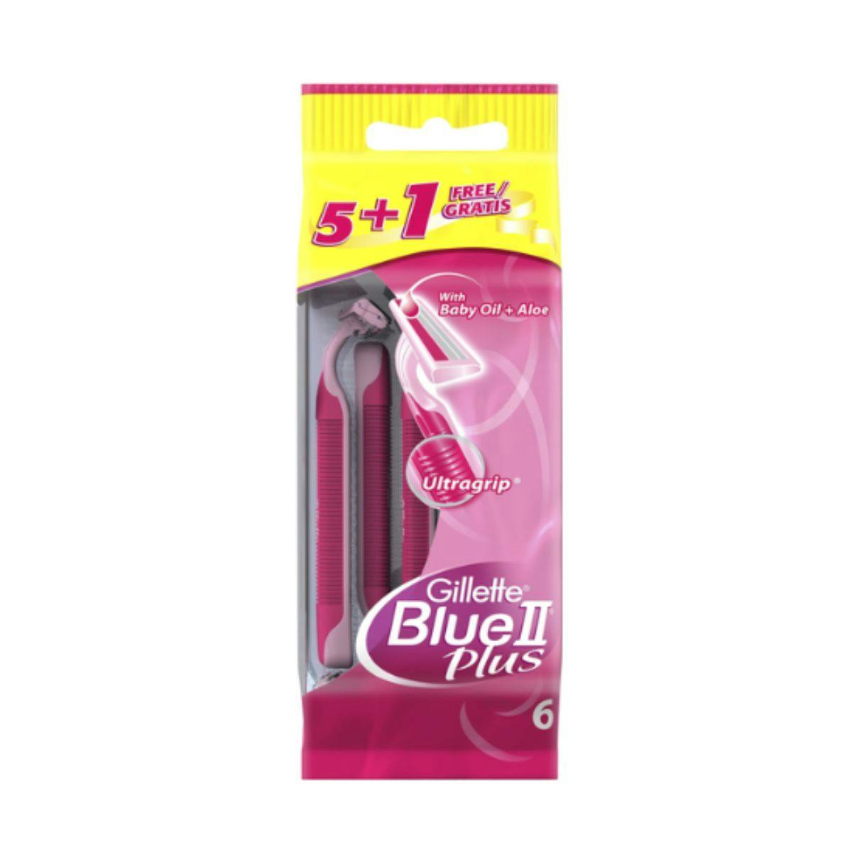 Imagen de Maquinilla Desechable Mujer Blue II Plus Gillette 6 Uds