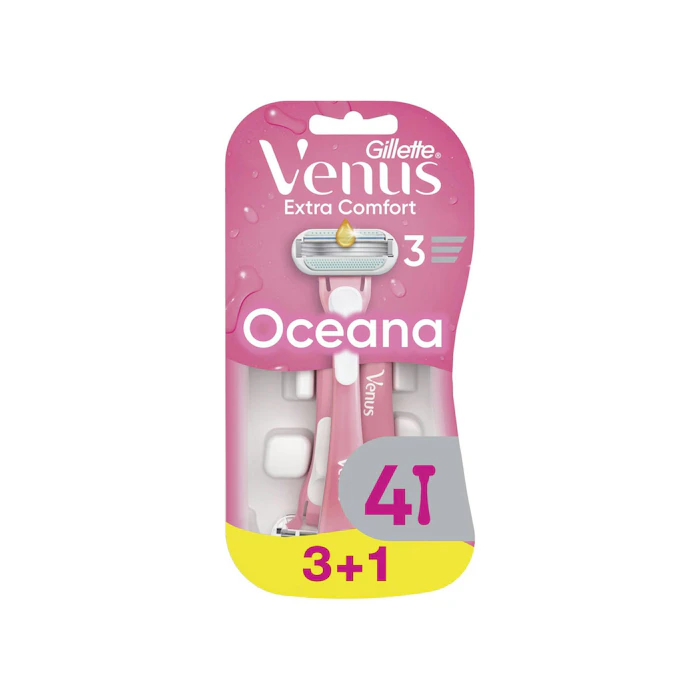 Maquinilla Desechable Oceana Venus 4 Uds