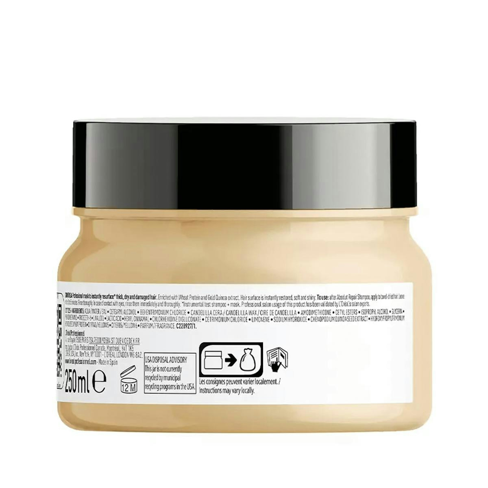Mascarilla Absolut Repair L'Oréal Professionnel 250Ml