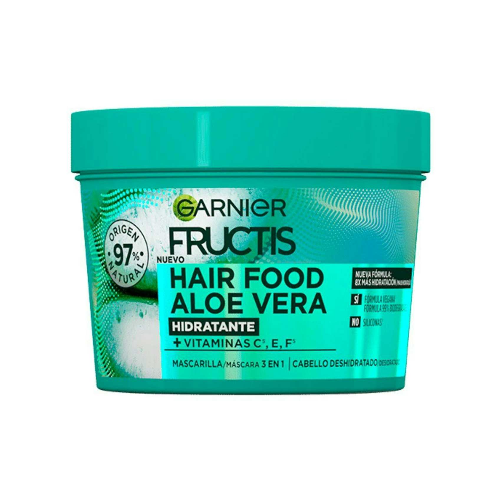 Mascarilla Hidratante Hair Food Aloe Vera Fructis 390Ml 0