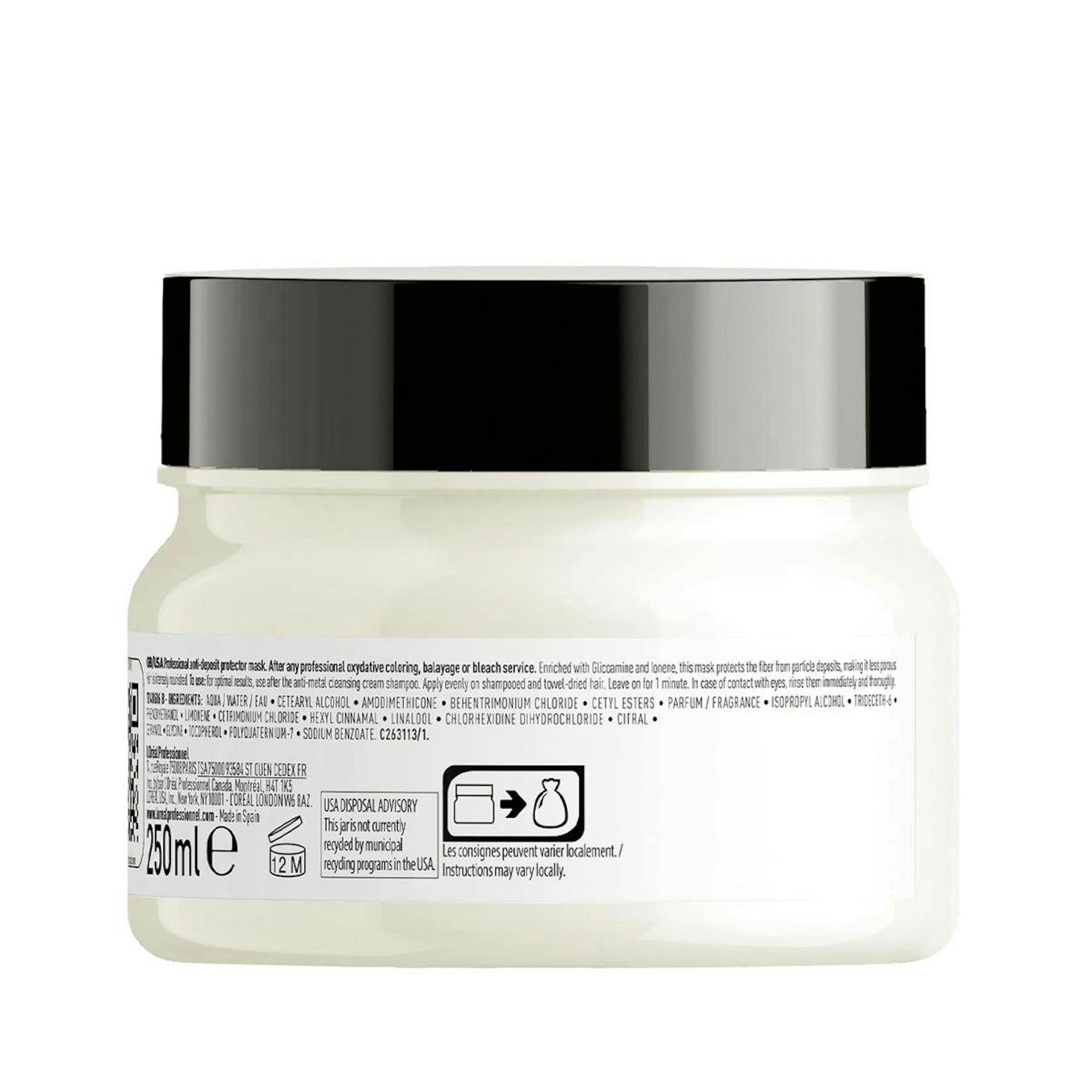 Mascarilla Metal Detox L'Oréal Professionnel 250Ml