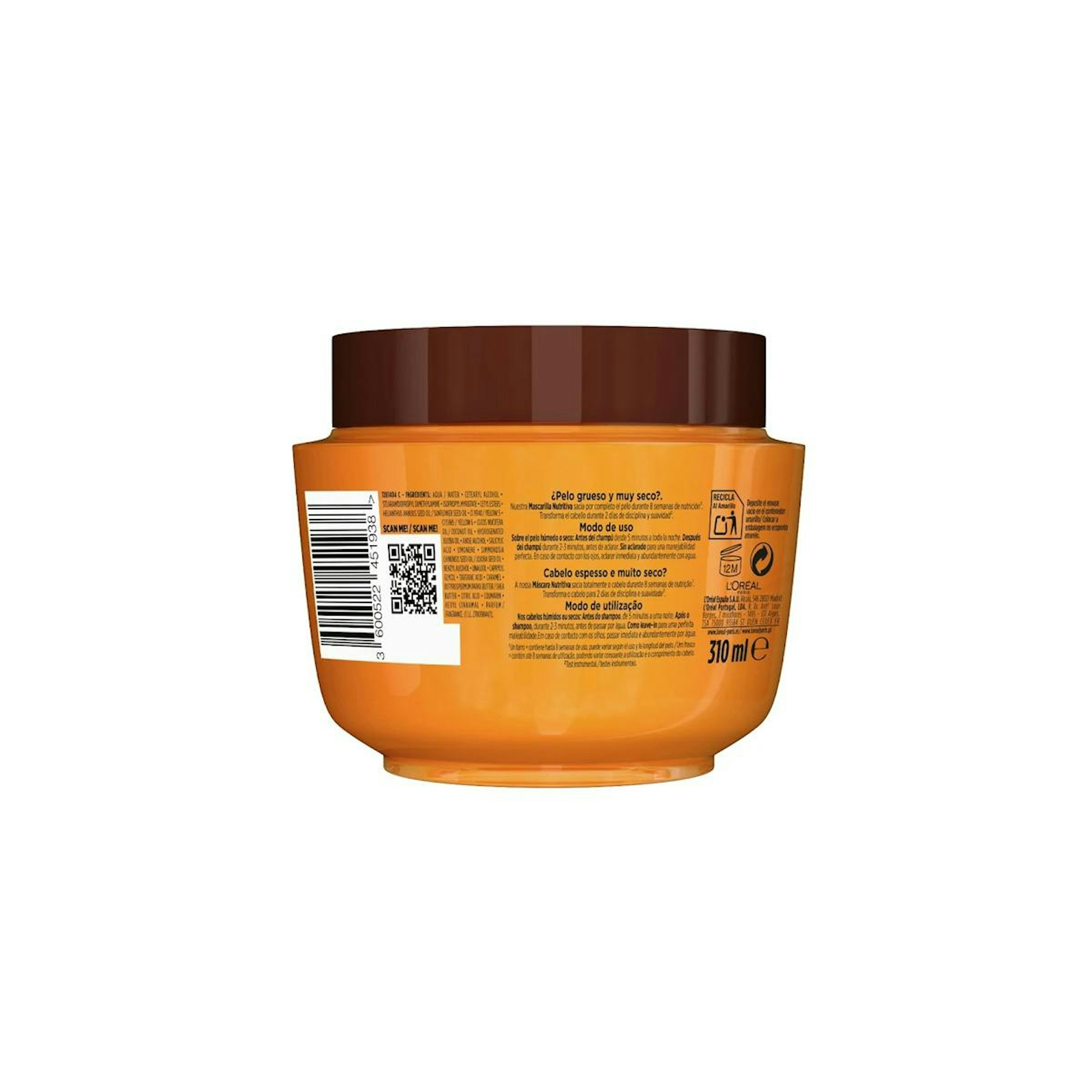Mascarilla Nutritiva Aceite Extraordinario Elvive 300Ml