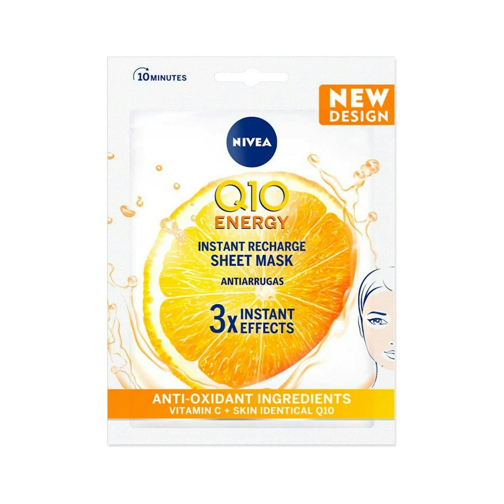 Mascarilla Q10 Energy Nivea Mascarilla Q10 Energy Nivea 0