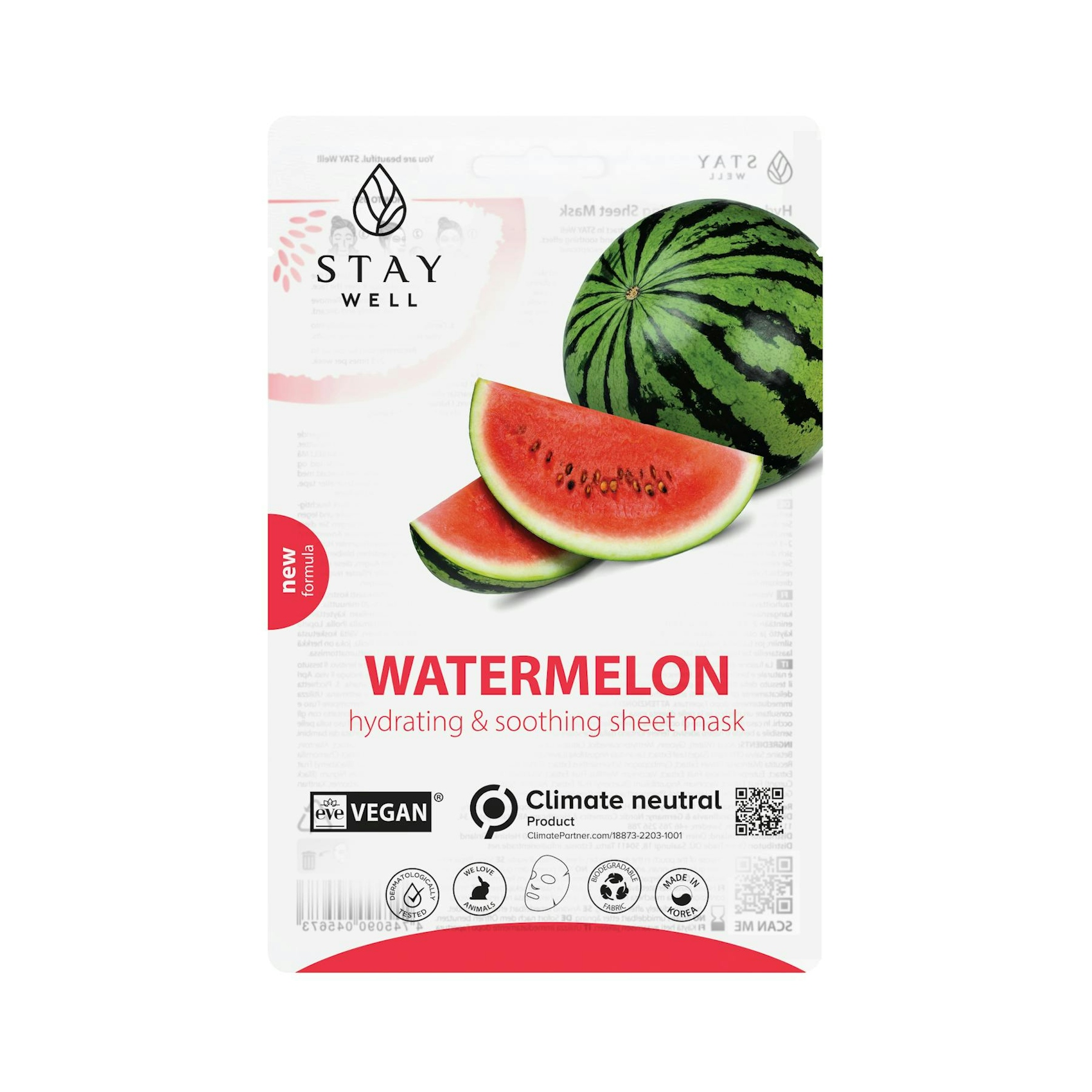 Mascarilla Sandía Stay Well Mascarilla Sandía Stay Well 0