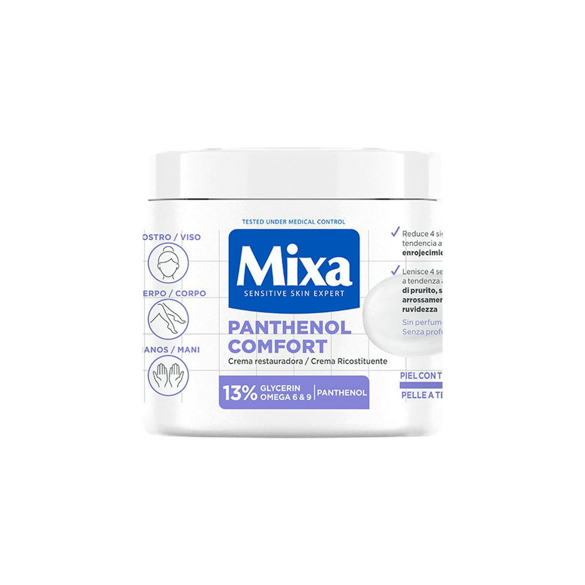 Imagen de Crema Panthenol Comfort Mixa 400Ml