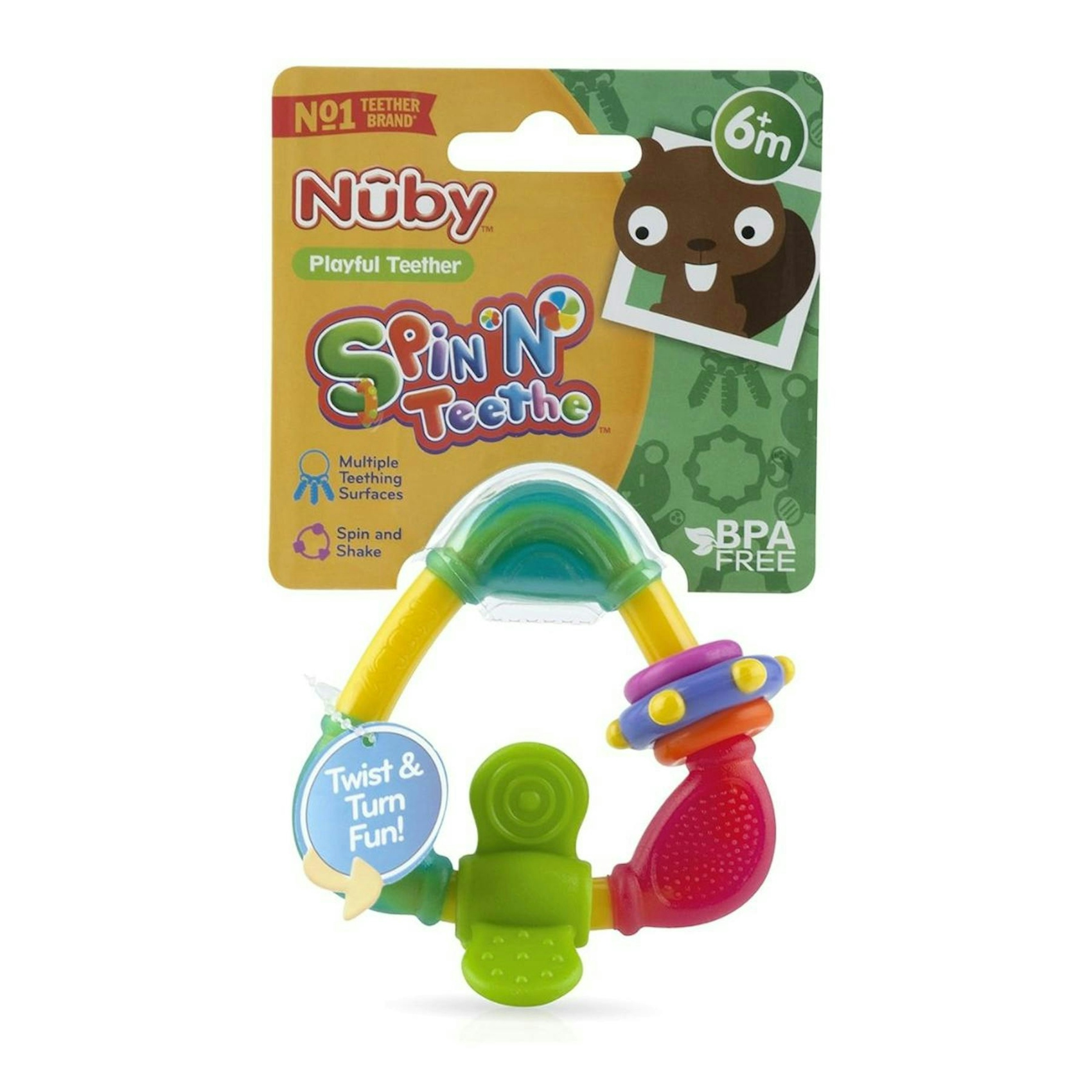 Mordedor Triângulo Sensonrial Nuby 0