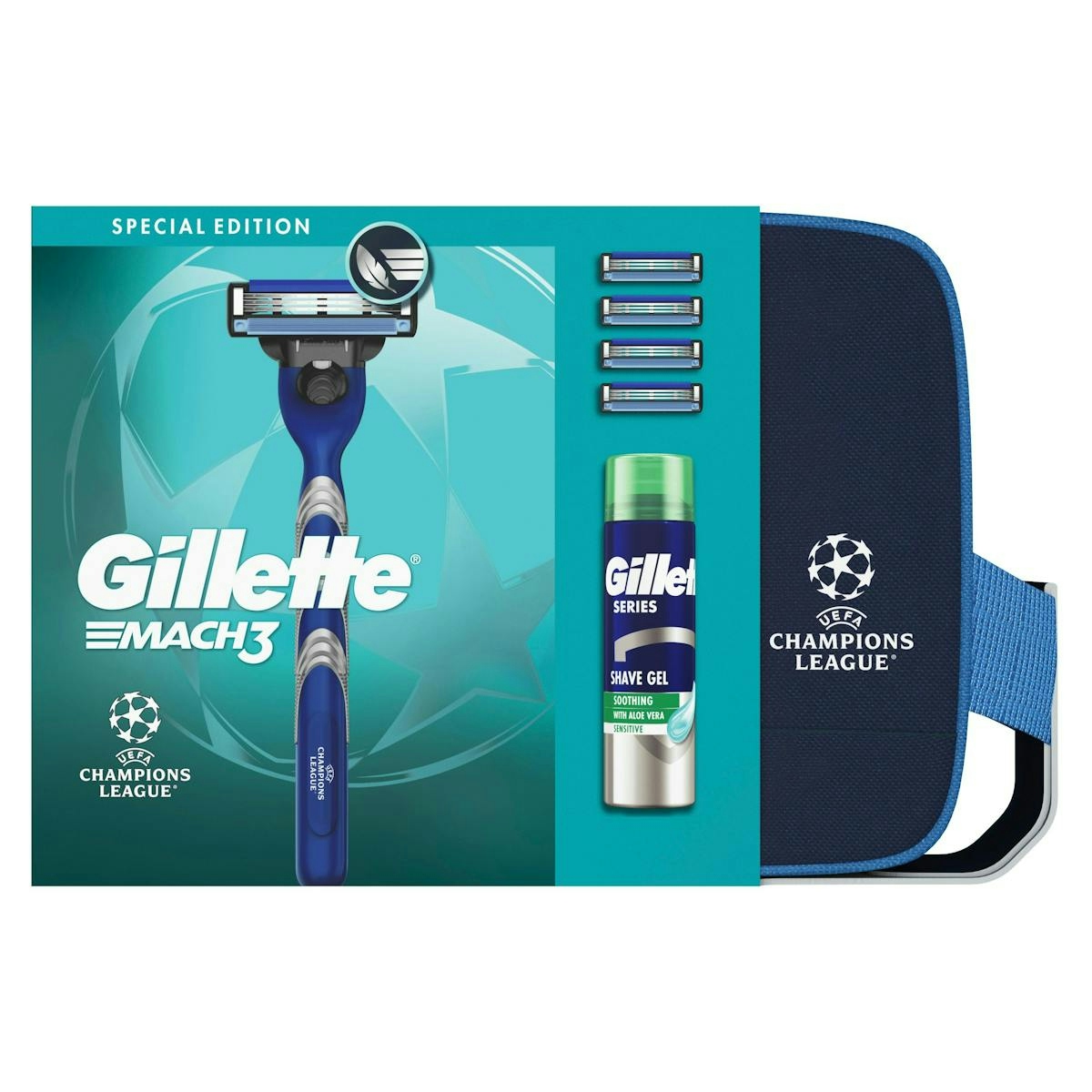 Necessaire Champions League Gillette Mach3 Necessaire Champions League Gillette Mach3 0