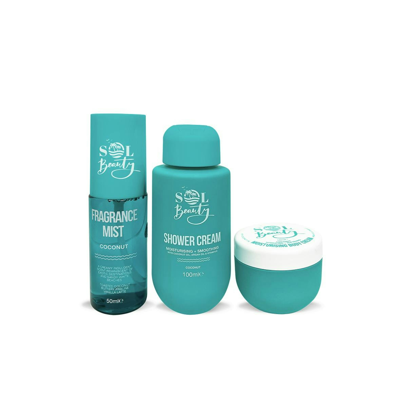 Neceser Coco Body Mist + Crema + Gel De Ducha Sol Beauty