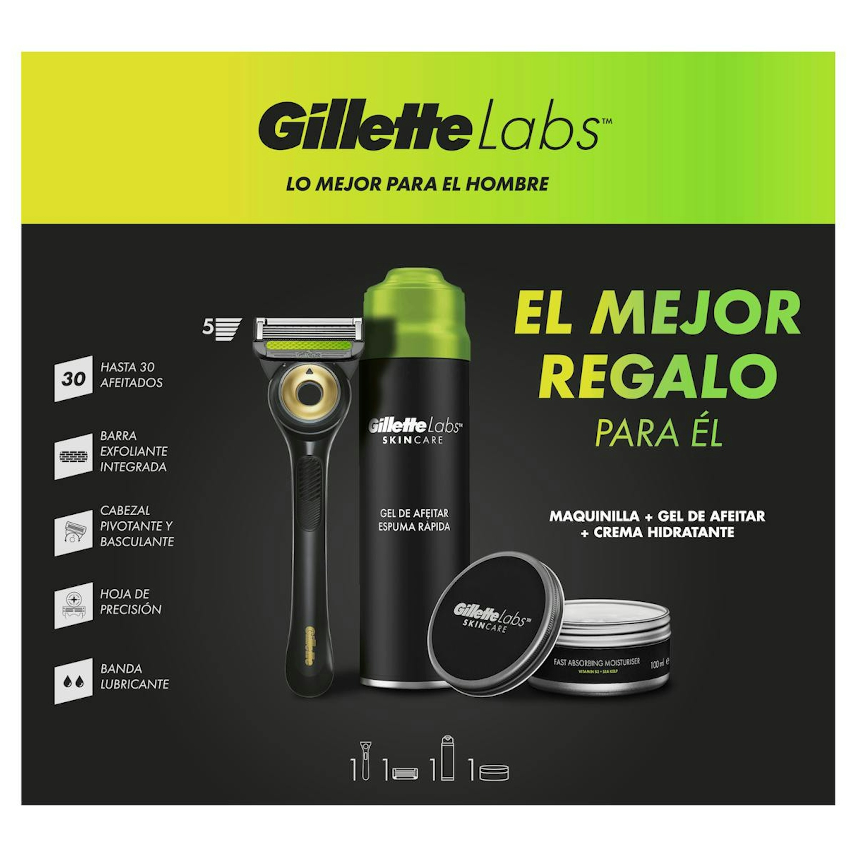 Neceser Primer Afeitado Gillette 0