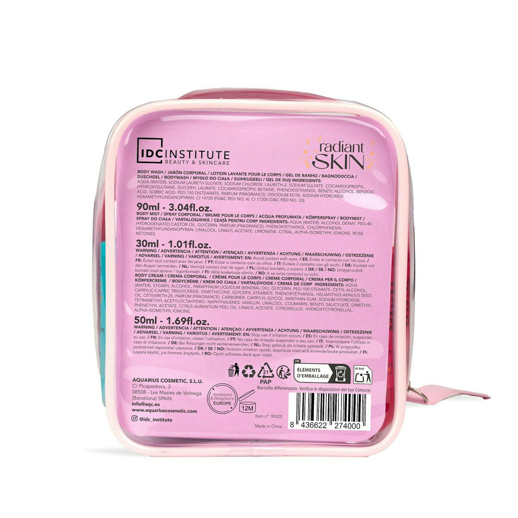 Neceser Radiant Skin IDC Institute