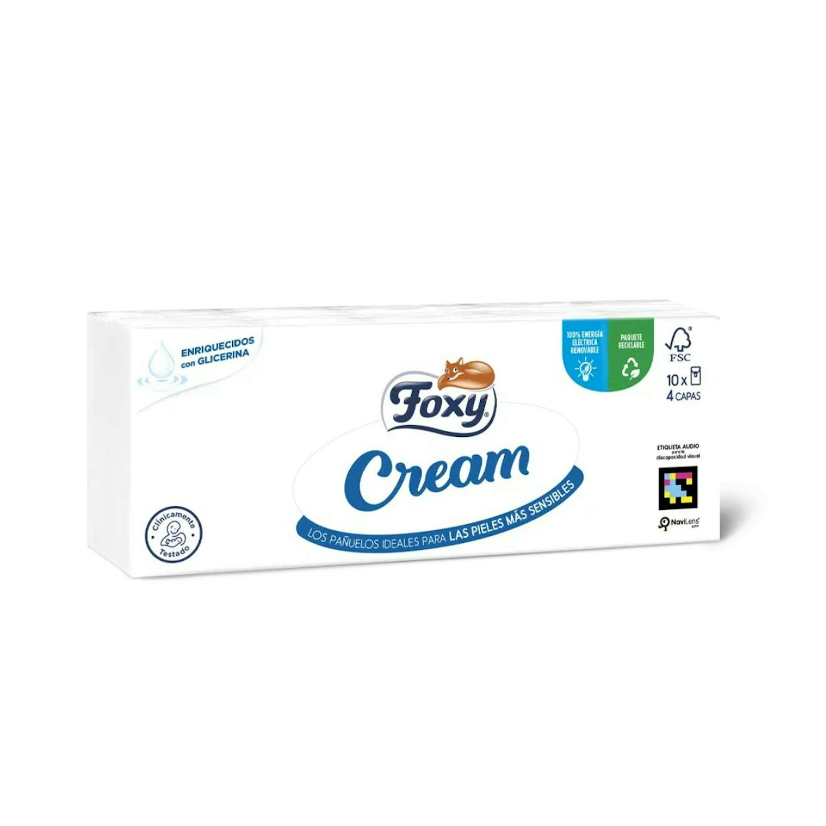 Pañuelos Con Crema Hidratante Foxy 10 Uds Pañuelos Con Crema Hidratante Foxy 10 Uds 0