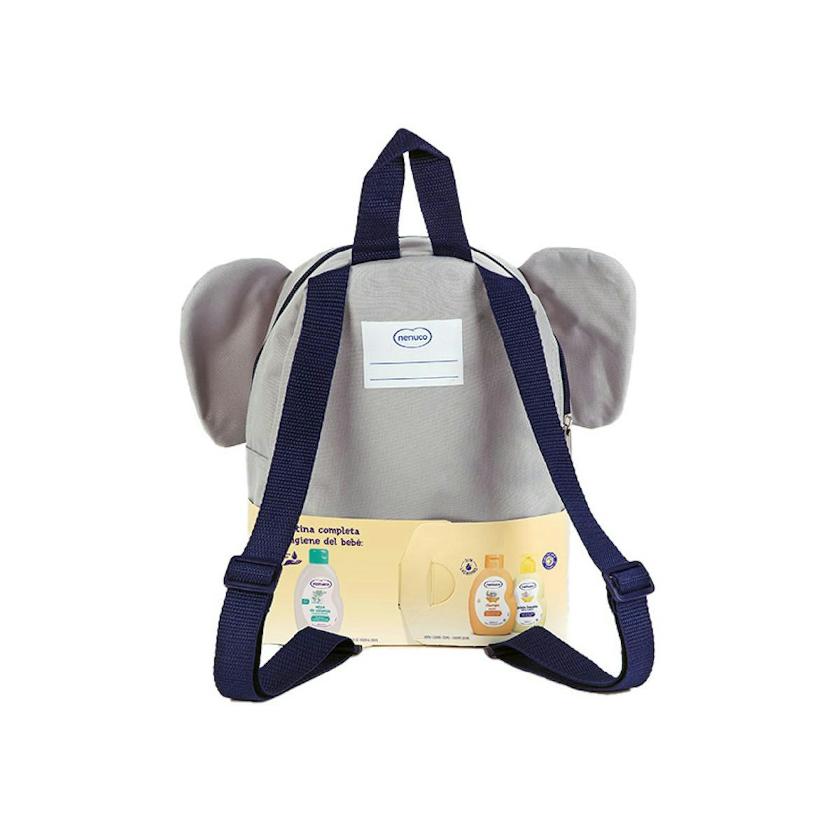 Pack Infantil Mochila Elefante Nenuco Colonia + Champú + Jabón
