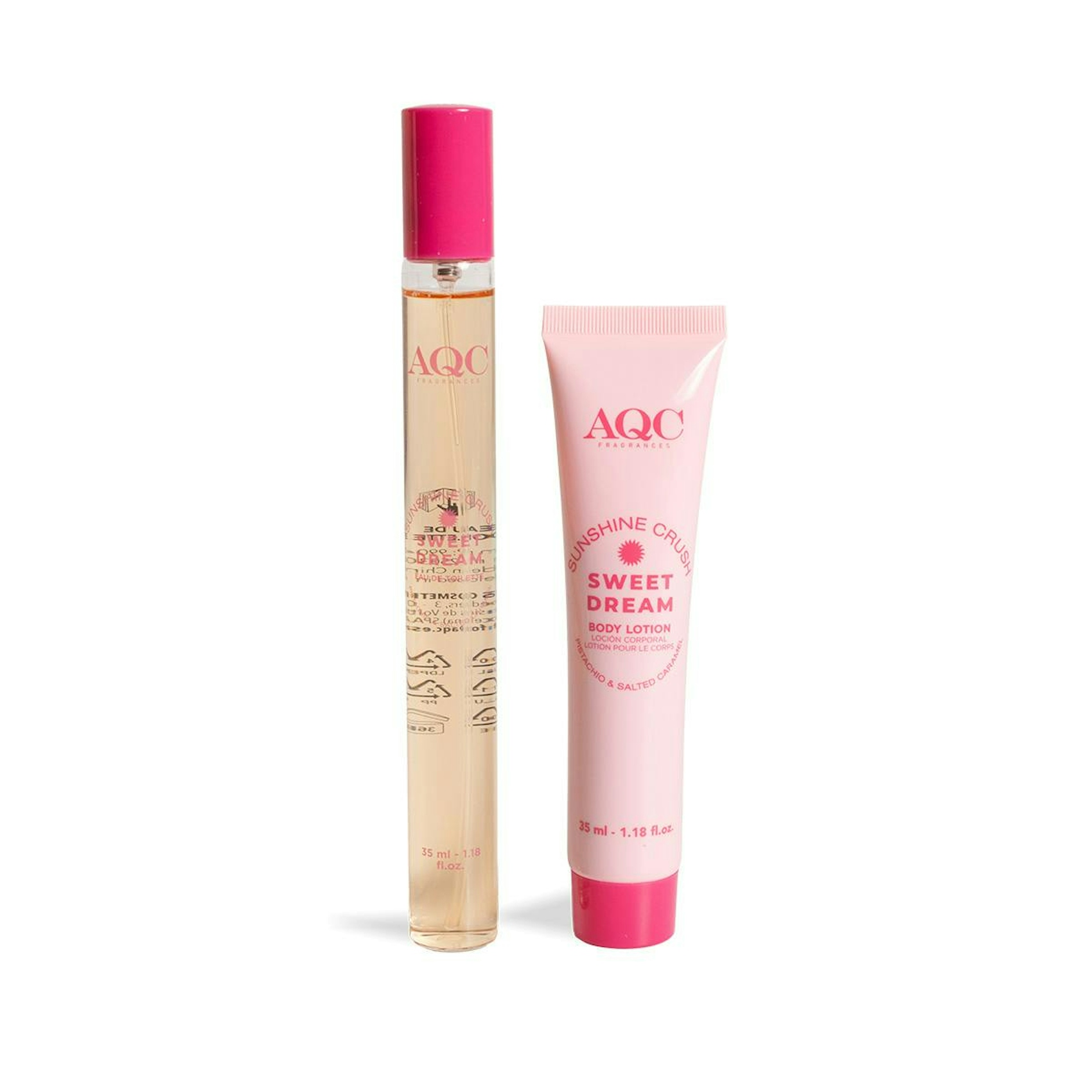 Pack Loción Corporal Y EDT Sunshine Crush Sweet Dream AQC Fragances
