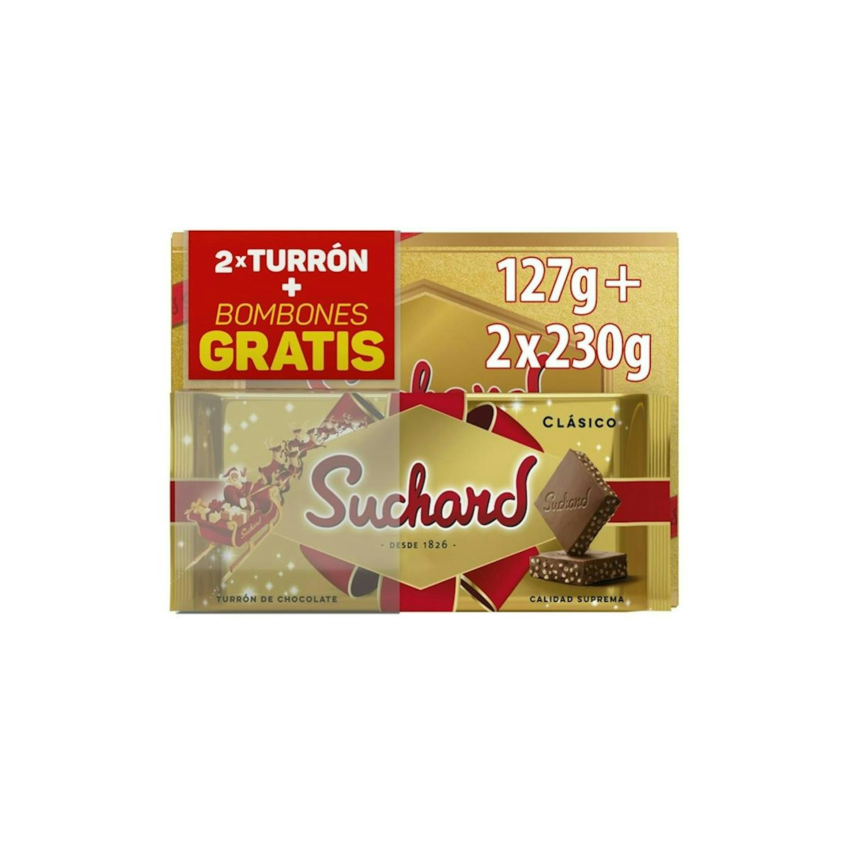 Pack Turrões + Bombons Suchard 0