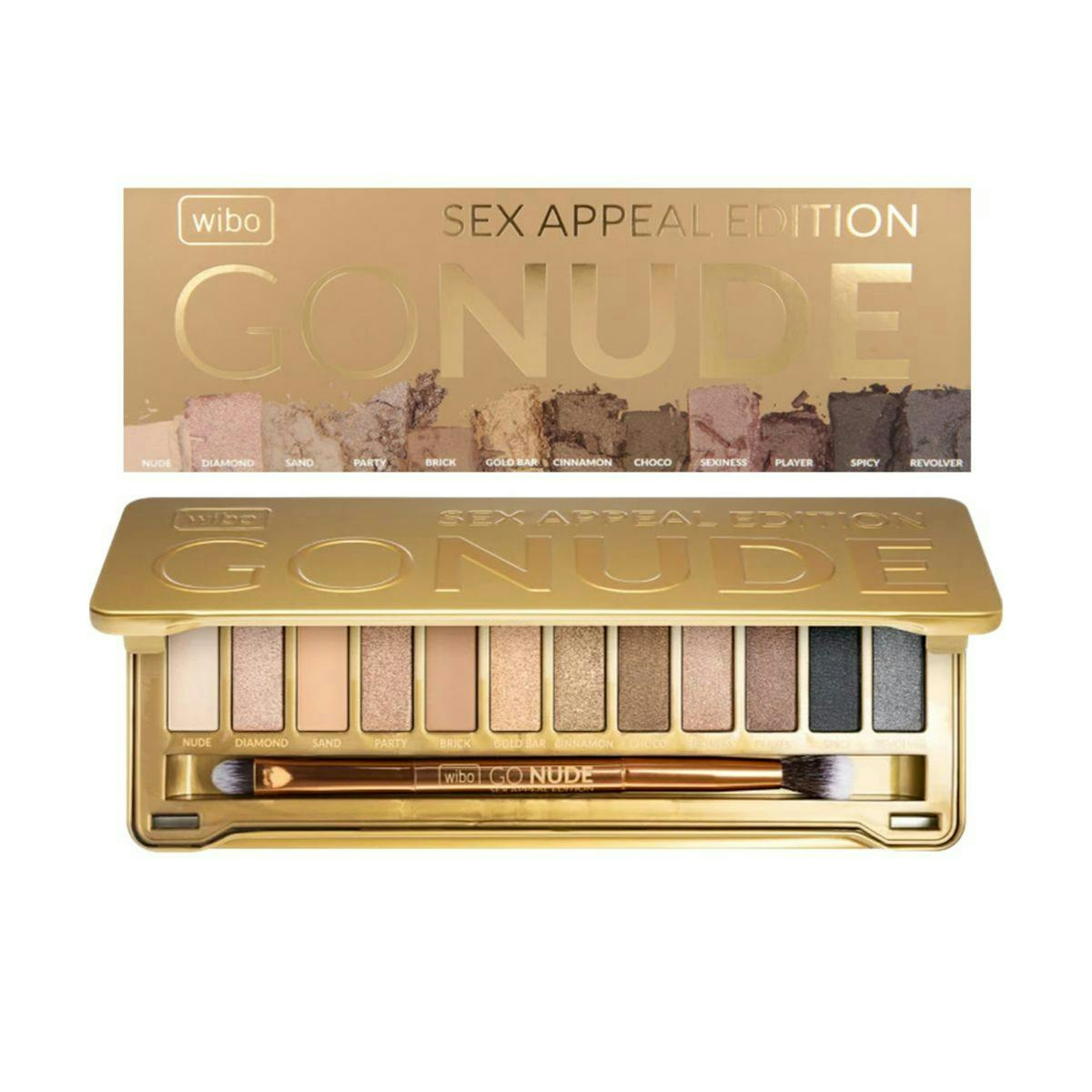 Paleta De Sombras Go Nude Sex Appeal Edition Wibo 0