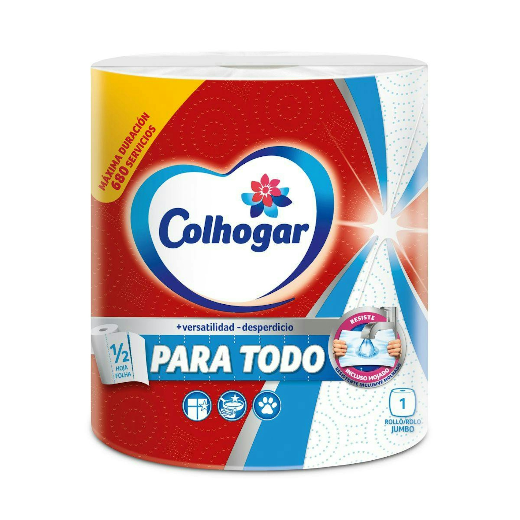 Papel De Cocina Jumbo Para Todo Colhogar 0