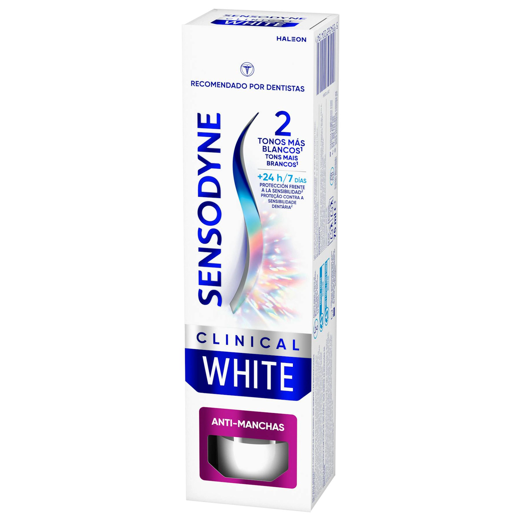 Pasta De Dientes Clinical White Antimanchas Sensodyne 75Ml Pasta De Dientes Clinical White Antimanchas Sensodyne 75Ml 0