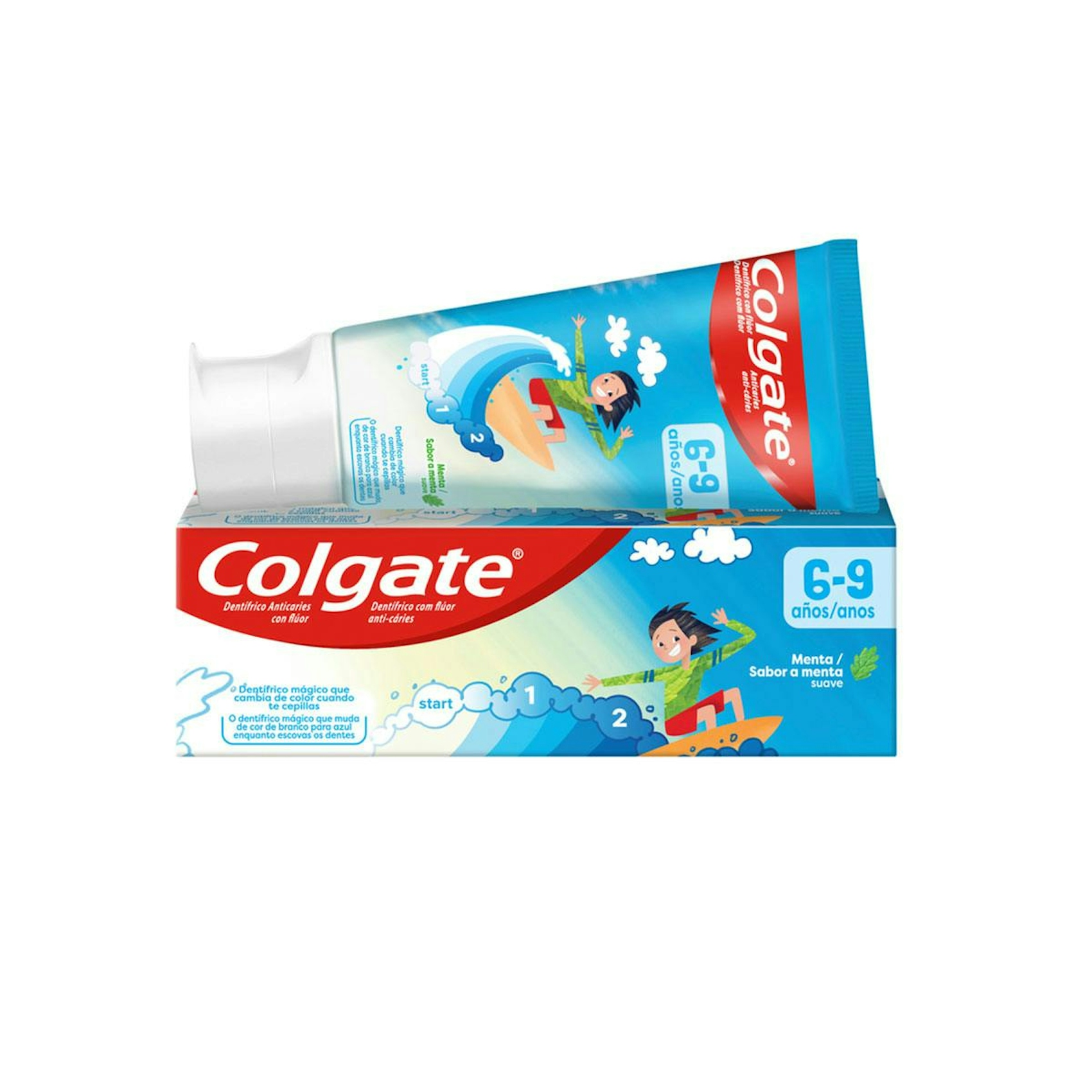 Pasta De Dientes Menta 6-9 Años Colgate 50Ml