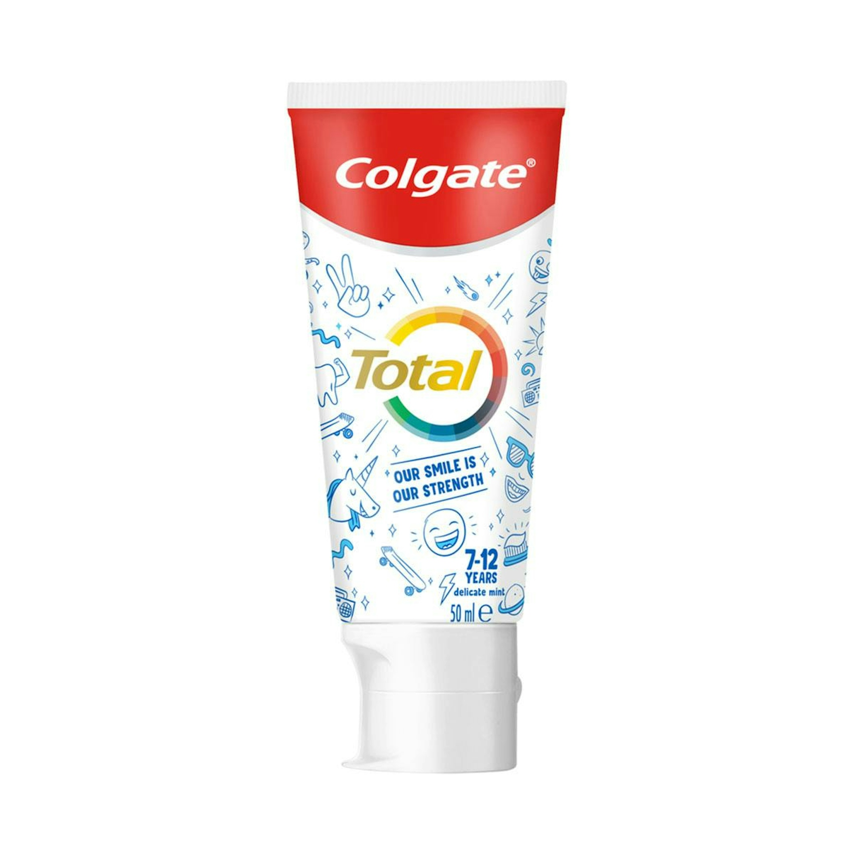 Pasta De Dientes Total 7-12 Años Colgate 50Ml 0