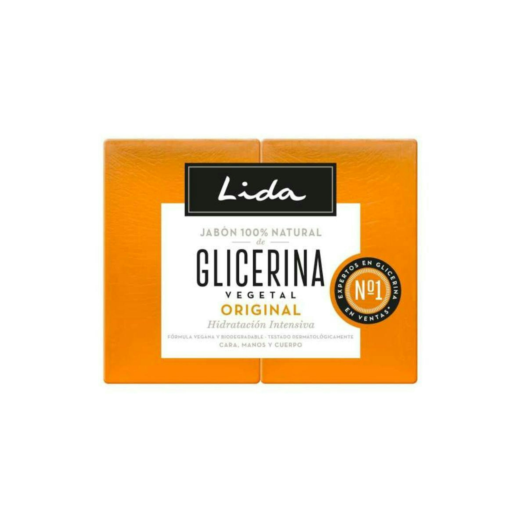 Pastilla Glicerina Lida 2x125Gr 0